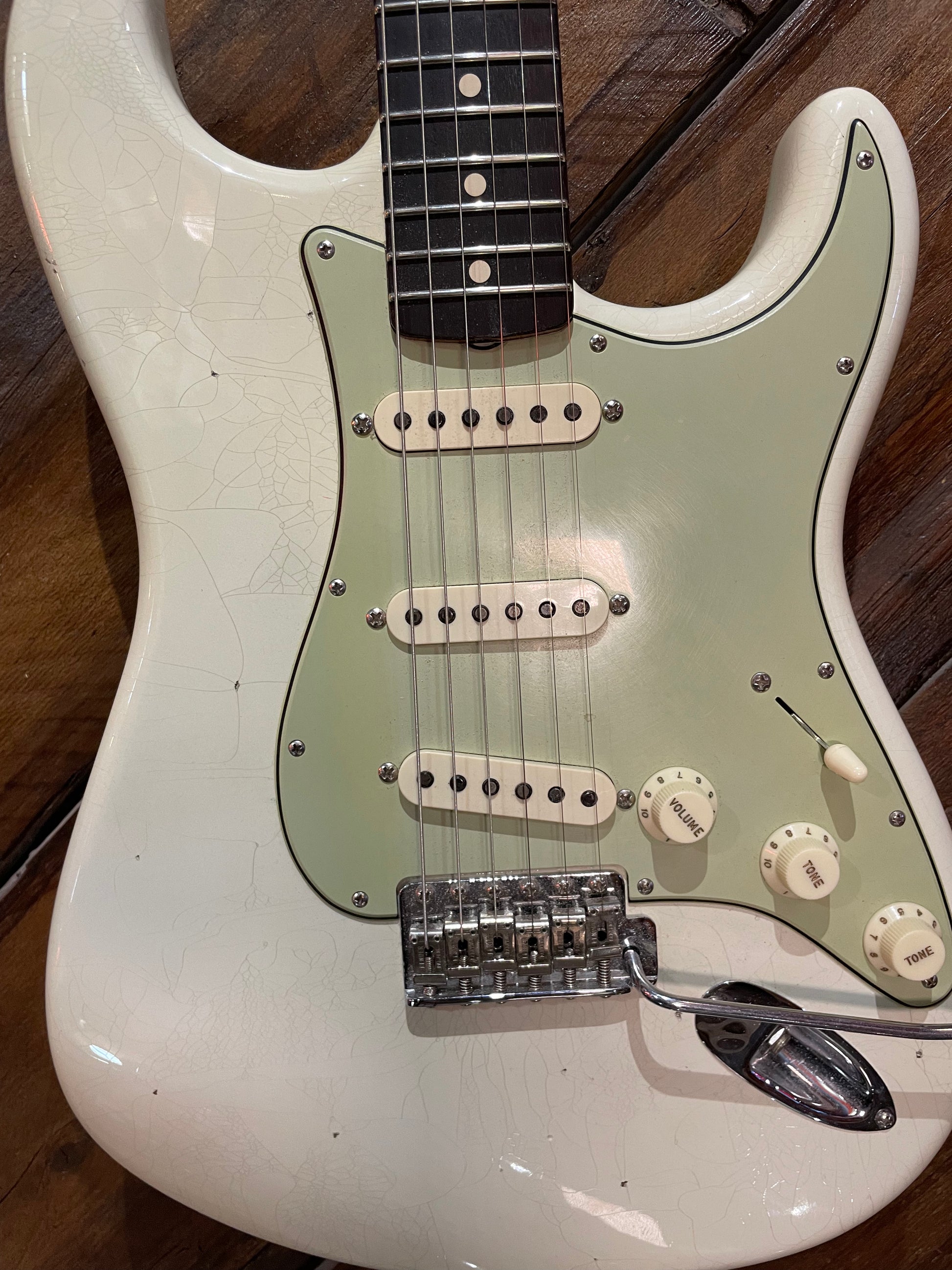 S/H 2023 Fender Custom Shop '63 Journeyman Stratocaster, Olympic White