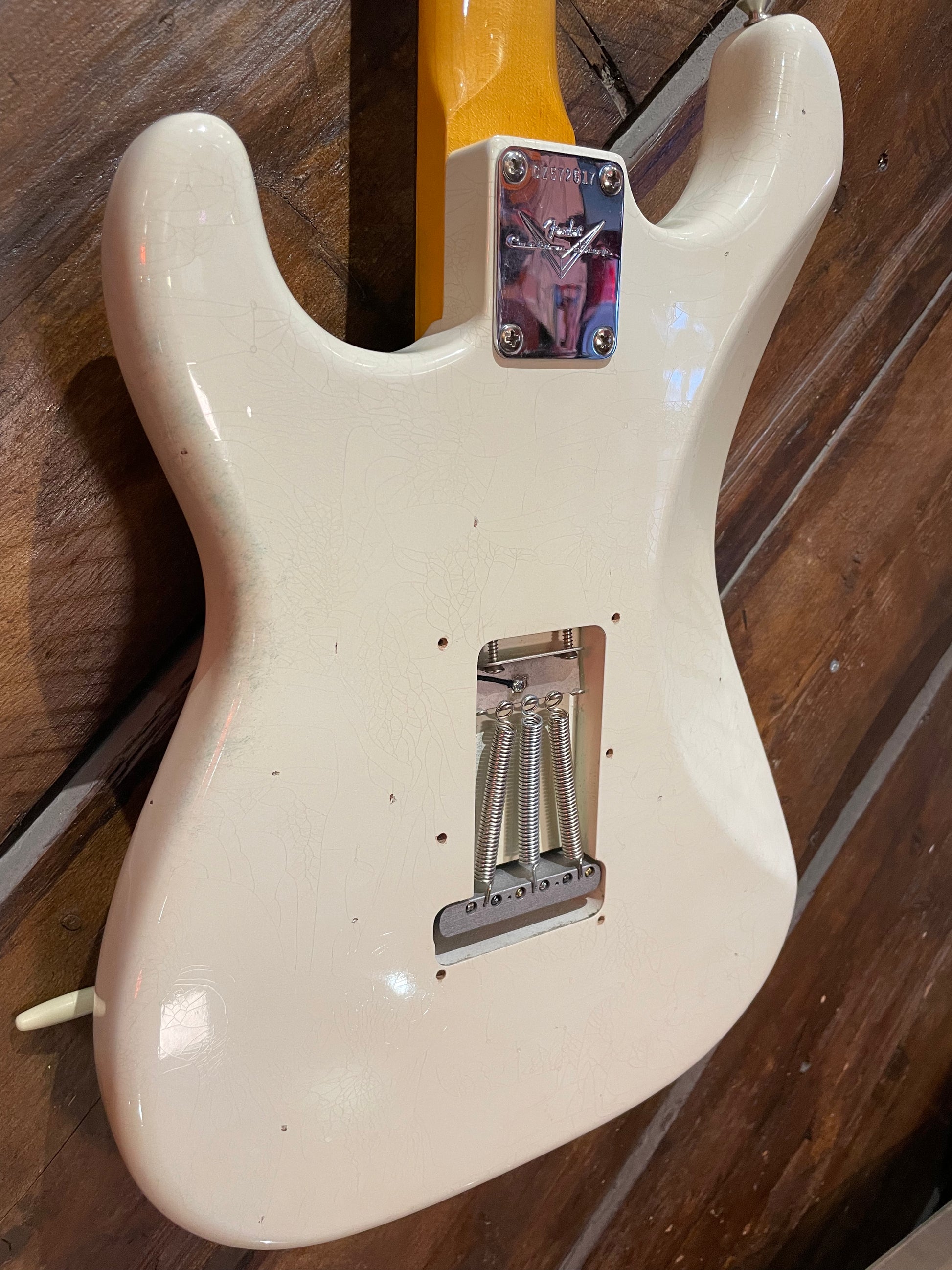 S/H 2023 Fender Custom Shop '63 Journeyman Stratocaster, Olympic White