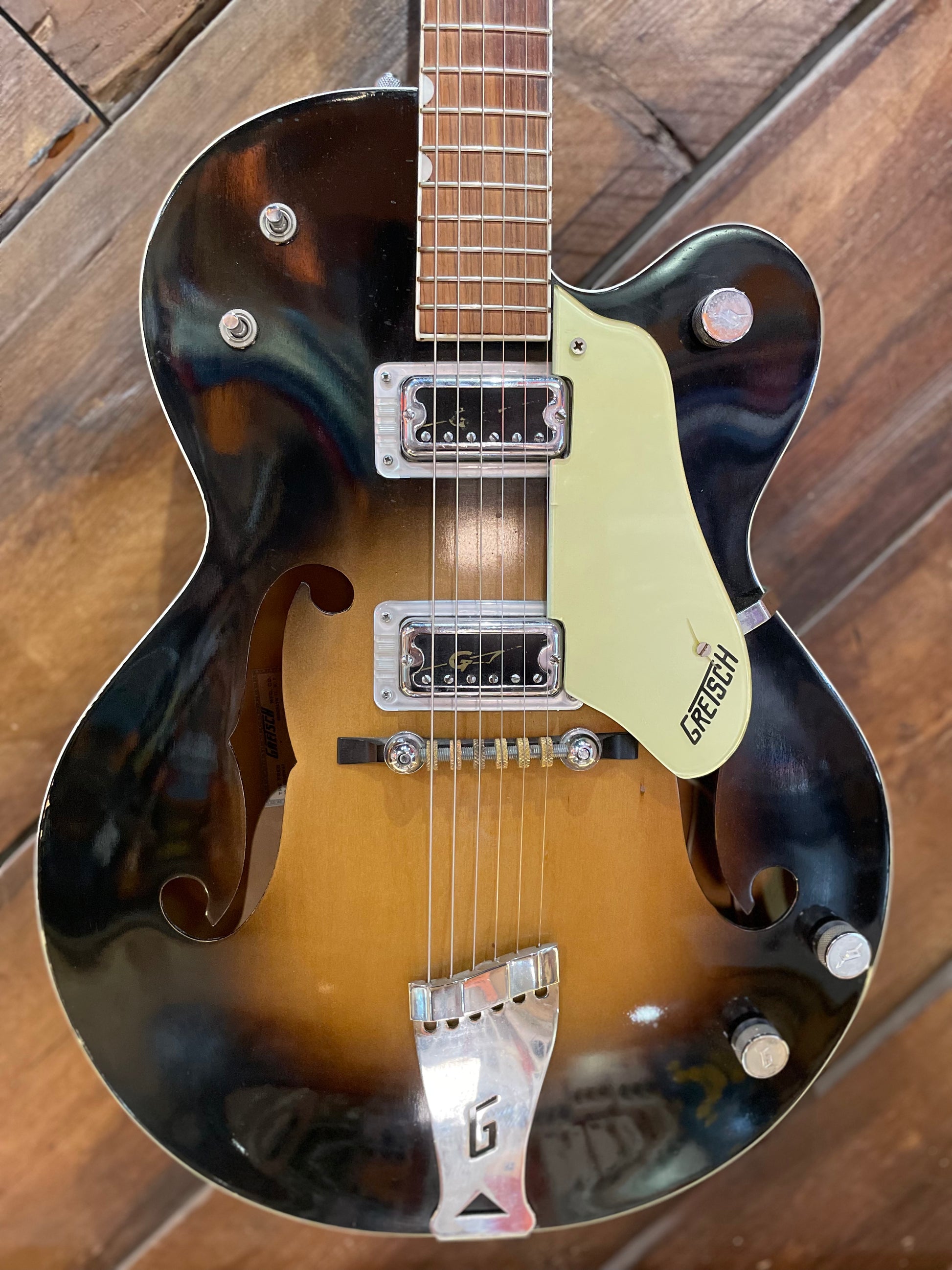 S/H 1964 Gretsch 6117 Double Anniversary, Sunburst