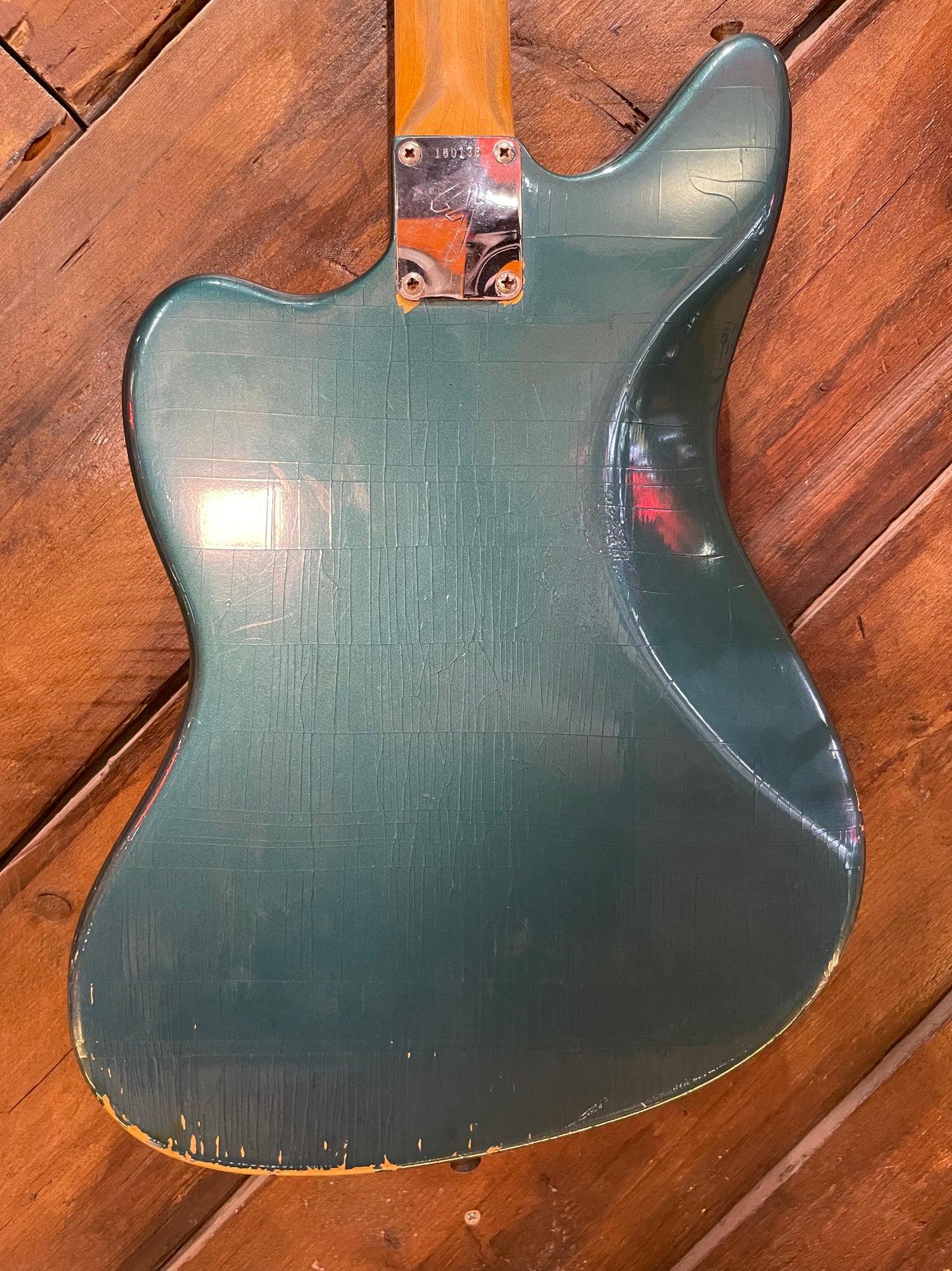 S/H 1966 Fender Jaguar, Lake Placid Blue