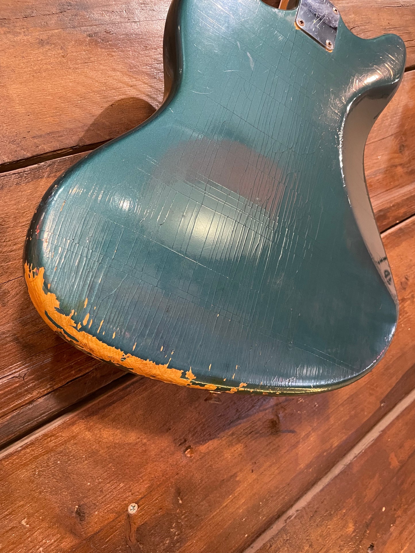 S/H 1966 Fender Jaguar, Lake Placid Blue