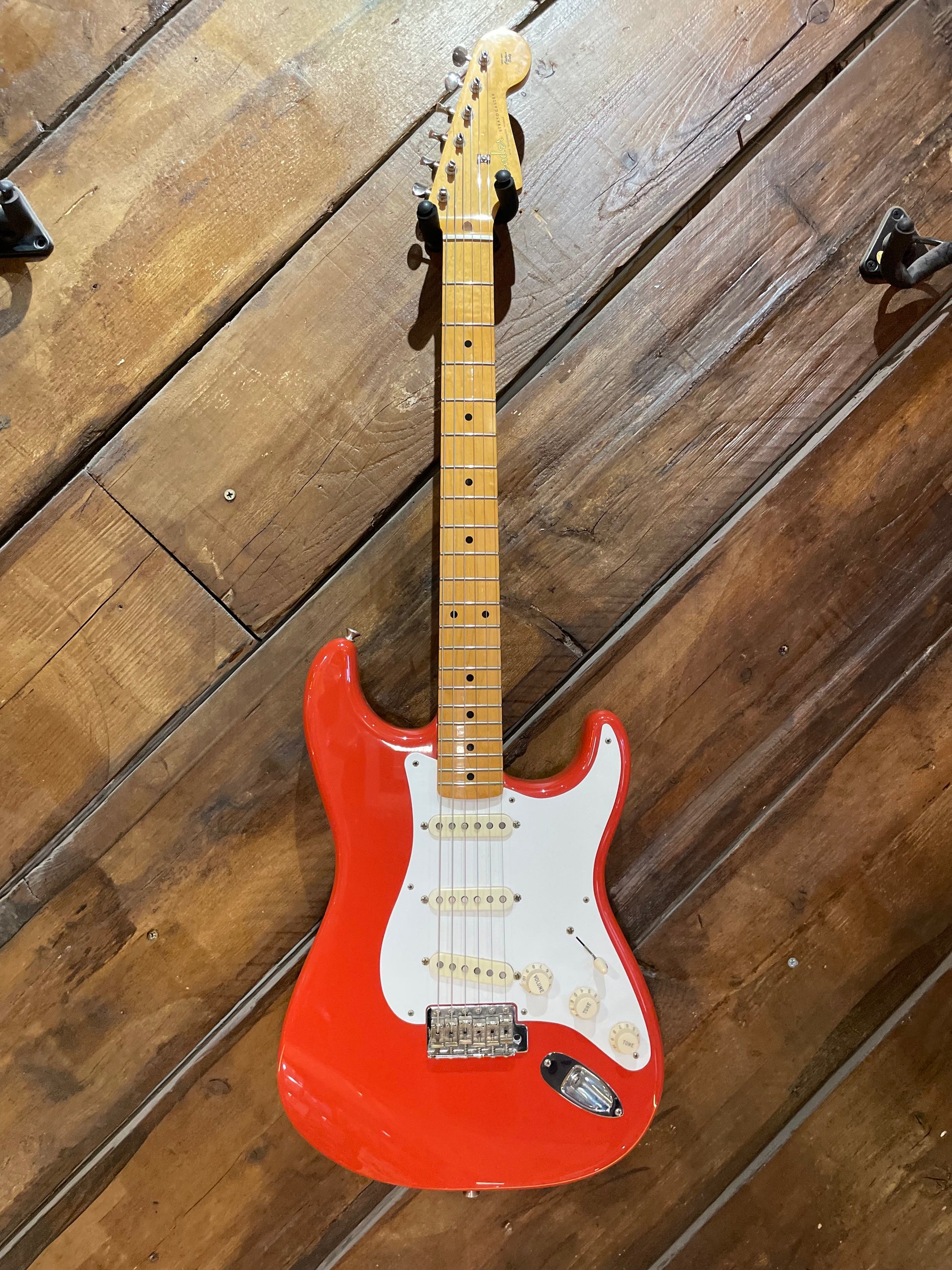 S/H 2017 Fender Classic Series 50s Stratocaster, Fiesta Red