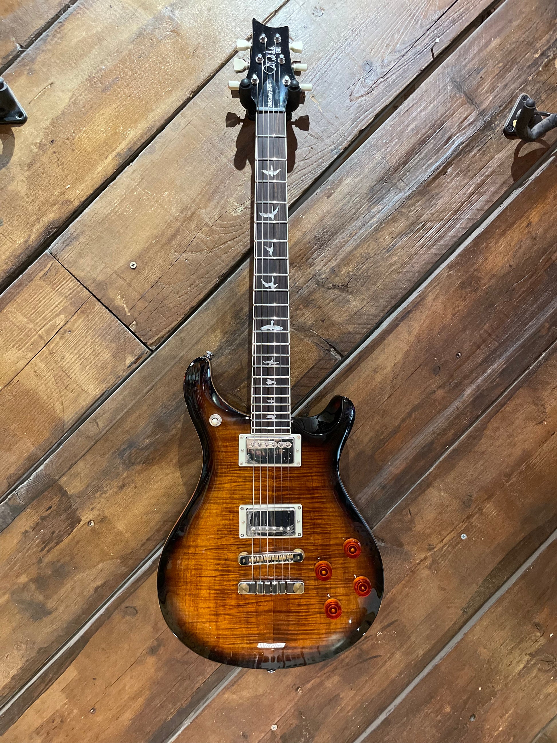 S/H PRS SE McCarty 594, Black Gold Sunburst