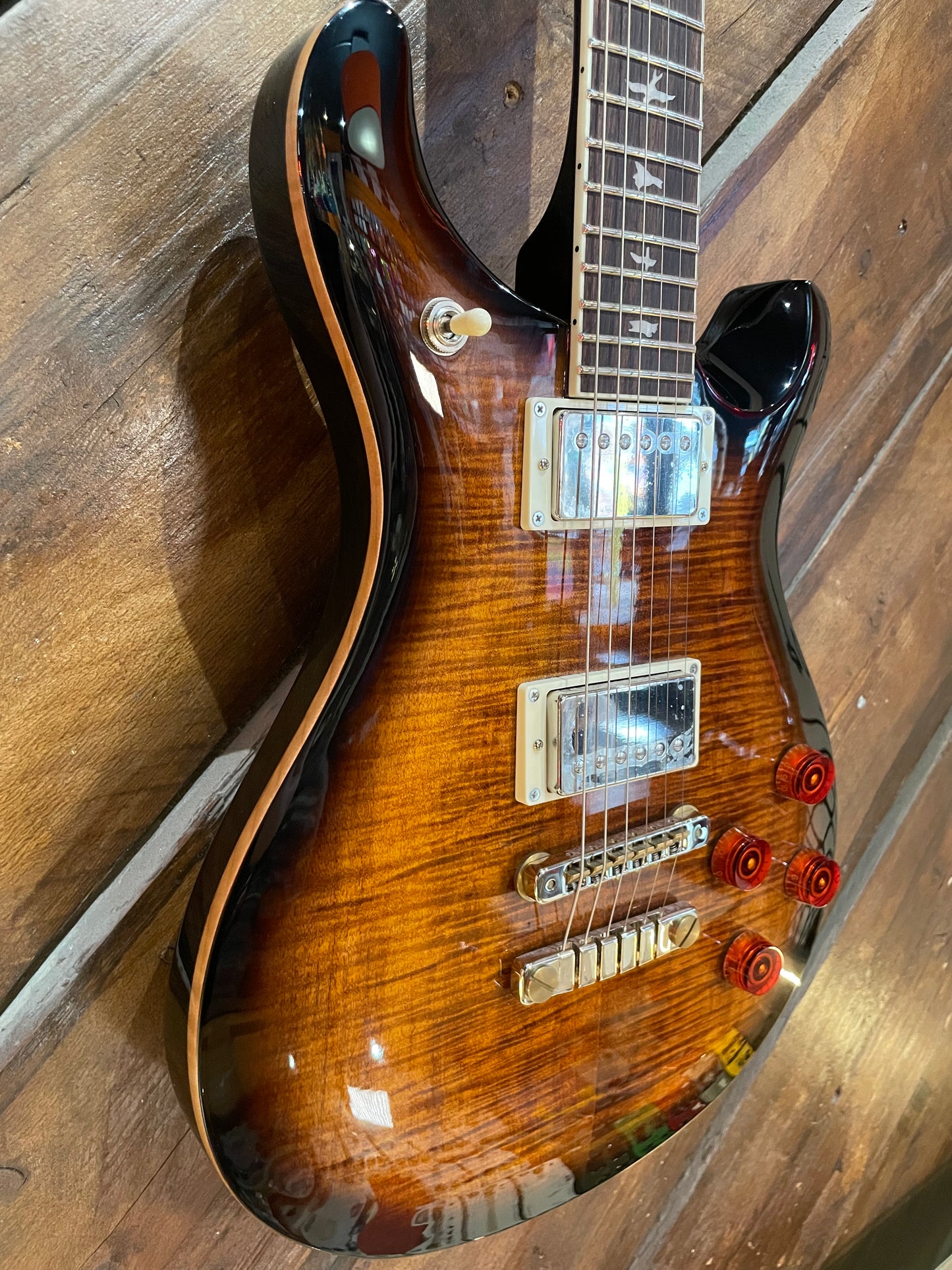 S/H PRS SE McCarty 594, Black Gold Sunburst