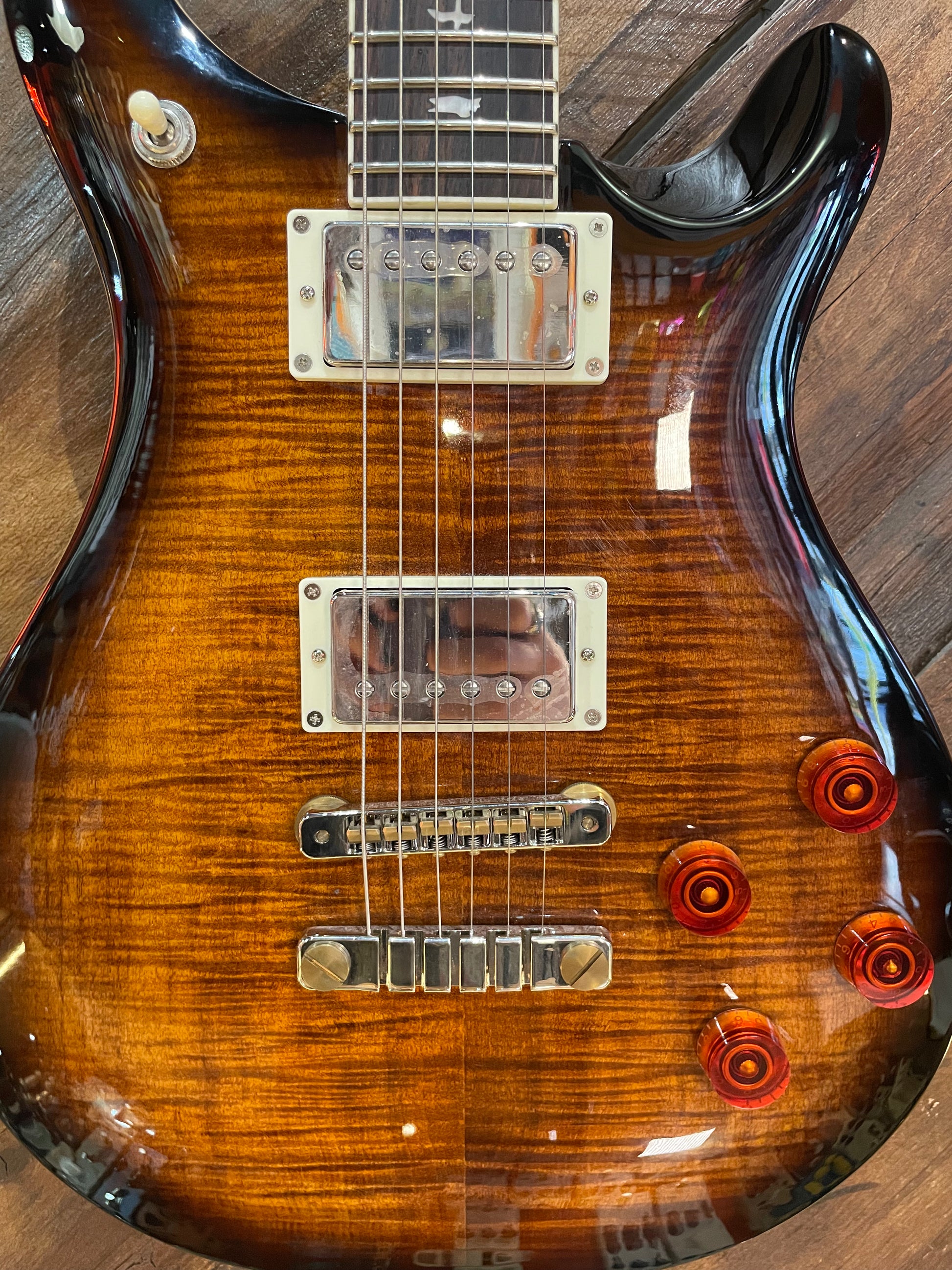 S/H PRS SE McCarty 594, Black Gold Sunburst
