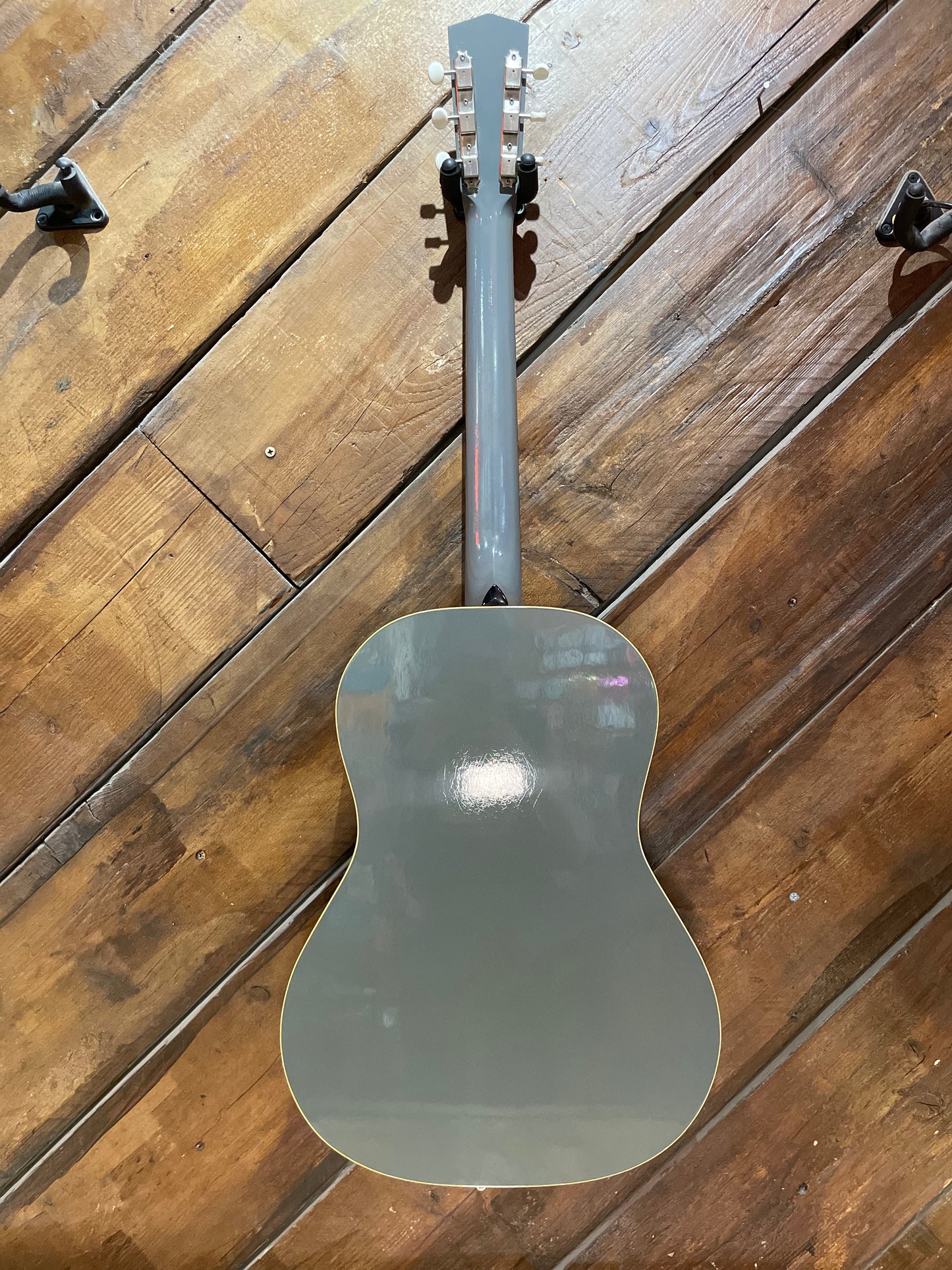 S/H 2025 Atkin LG-47 Parlor Acoustic Guitar, Slade Grey