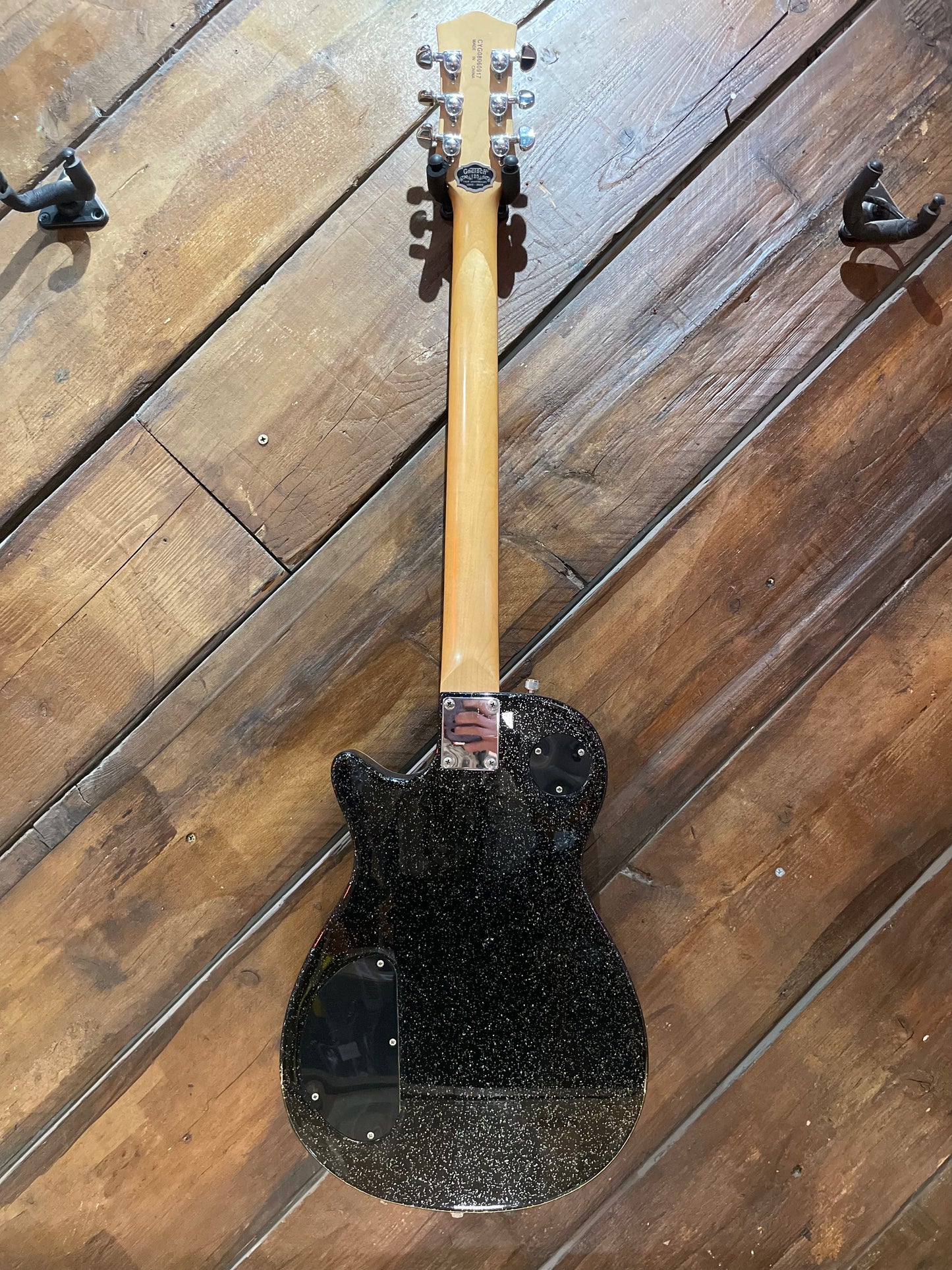 S/H Gretsch 5260T Electromatic Jet Baritone with Bigsby, Black Sparkle