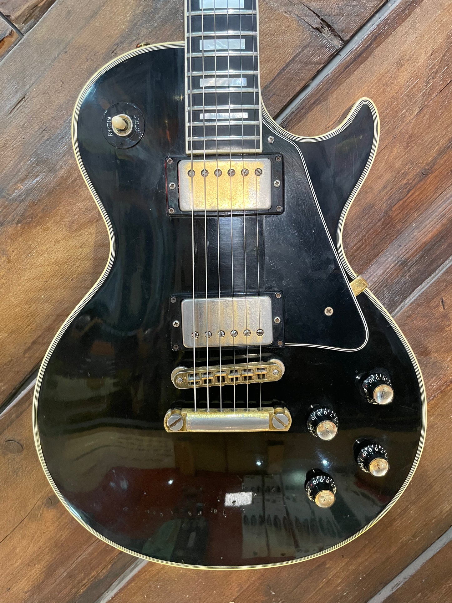 S/H 1976 Gibson Les Paul Custom, Ebony