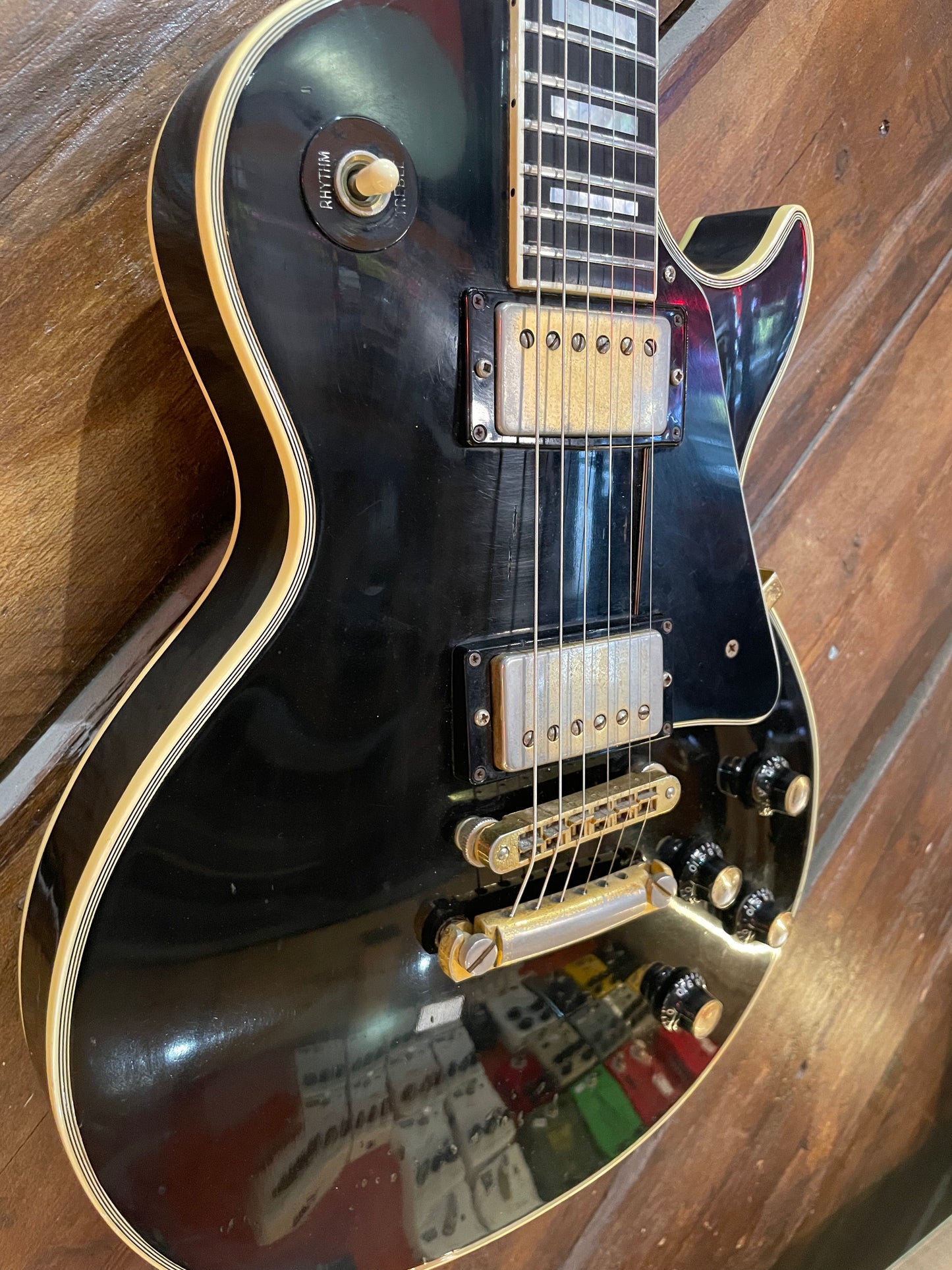 S/H 1976 Gibson Les Paul Custom, Ebony