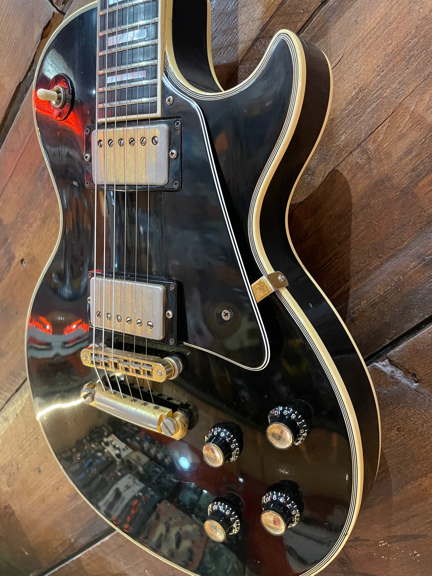 S/H 1976 Gibson Les Paul Custom, Ebony