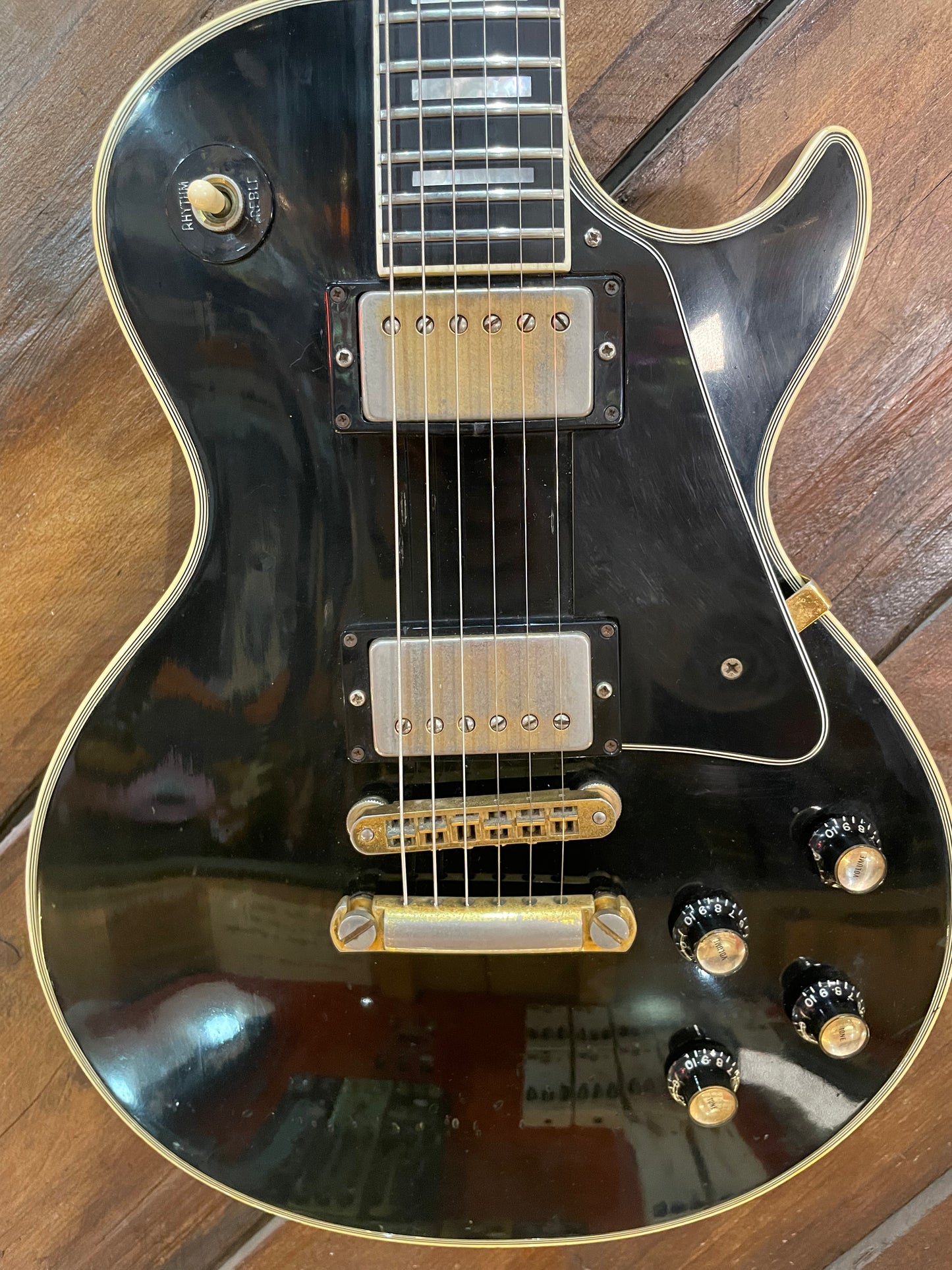 S/H 1976 Gibson Les Paul Custom, Ebony
