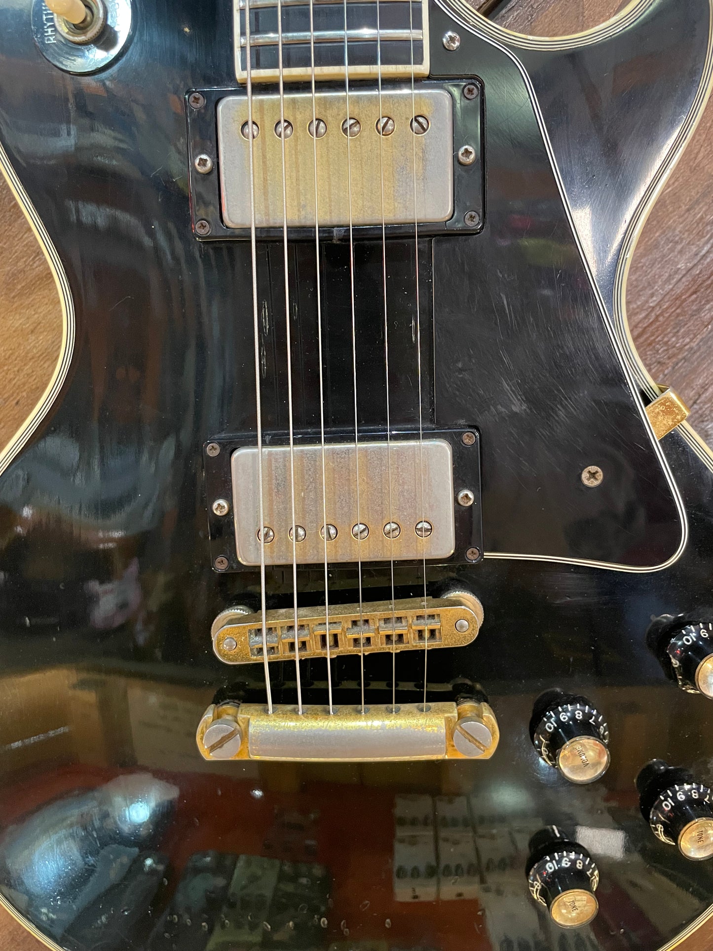 S/H 1976 Gibson Les Paul Custom, Ebony