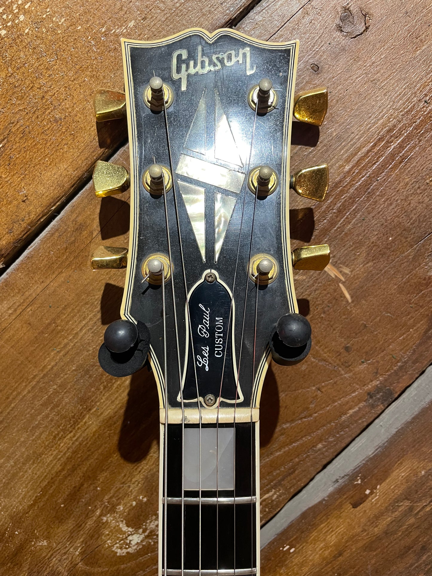 S/H 1976 Gibson Les Paul Custom, Ebony