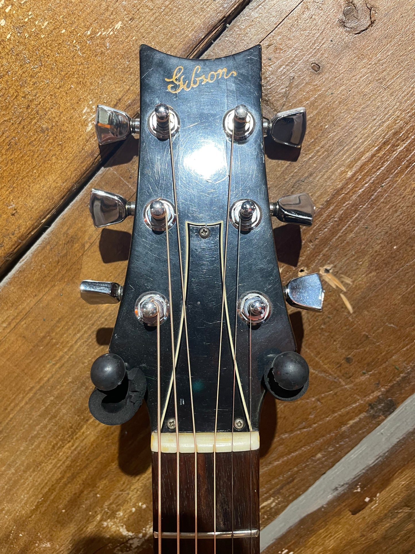 S/H 1970s Gibson MK35 Dreadnought Acoustic Guitar, Sunburst