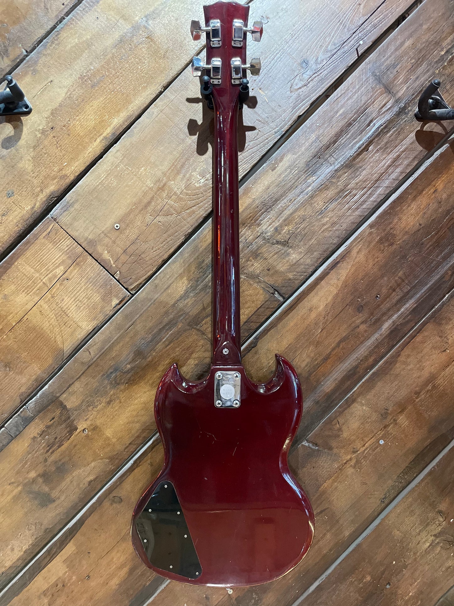 S/H 1970s Avon MIJ Rose Morris 'EB0' Electric Bass, Cherry