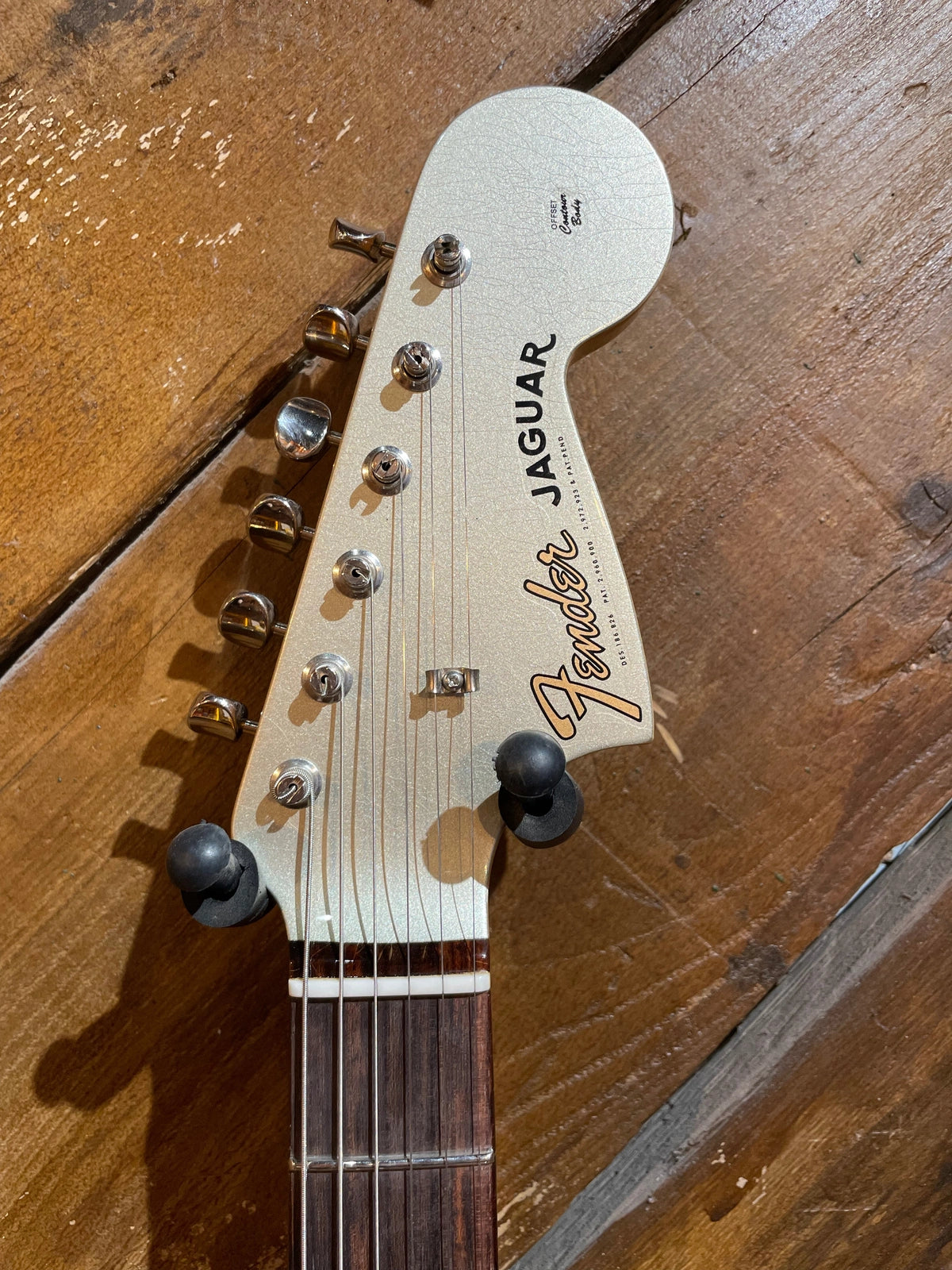 Fender Custom Shop '62 Jaguar Closet Classic Aged Inca Silver