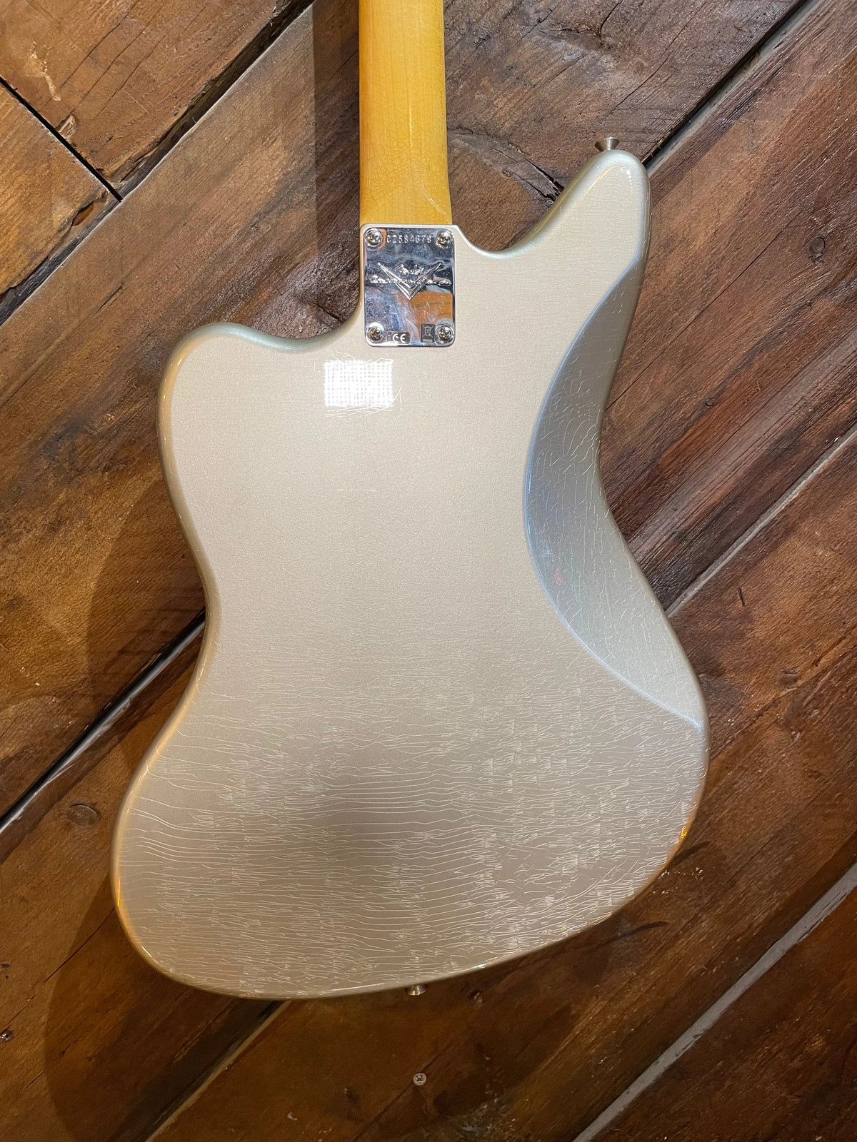 Fender Custom Shop '62 Jaguar Closet Classic Aged Inca Silver