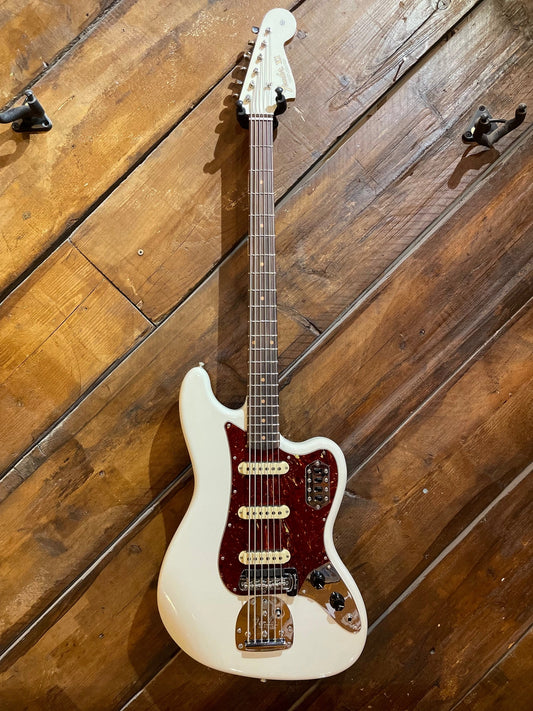 Fender Custom Shop Bass VI, Closet Classic Aged Olympic White