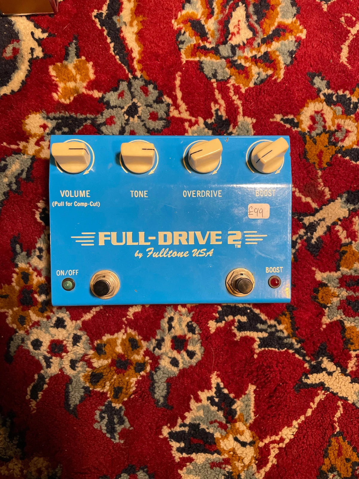 S/H Fulltone Full Drive 2, Overdrive/Distortion