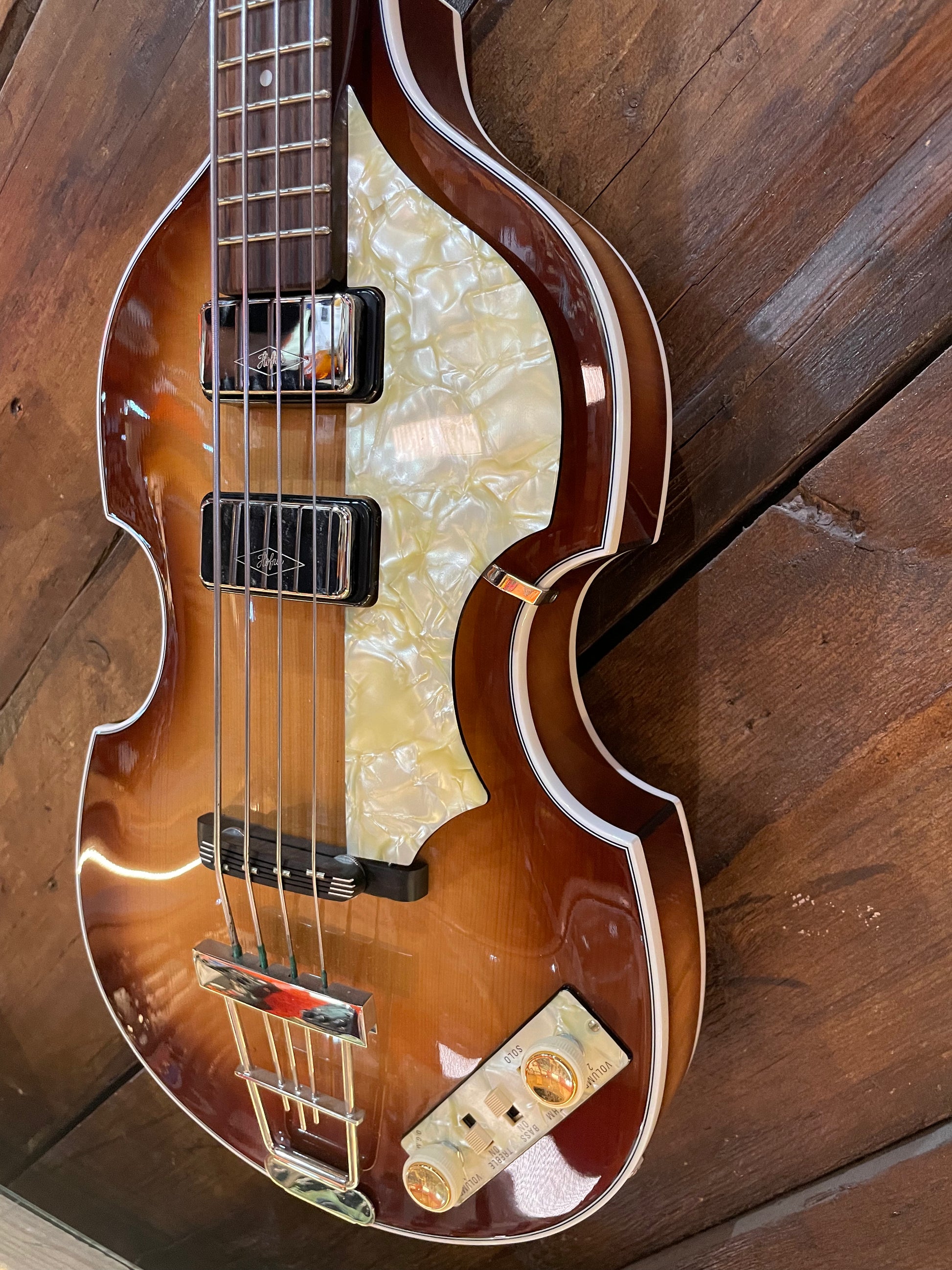 S/H Hofner 500/1 '61 Cavern Violin Bass, Sunburst