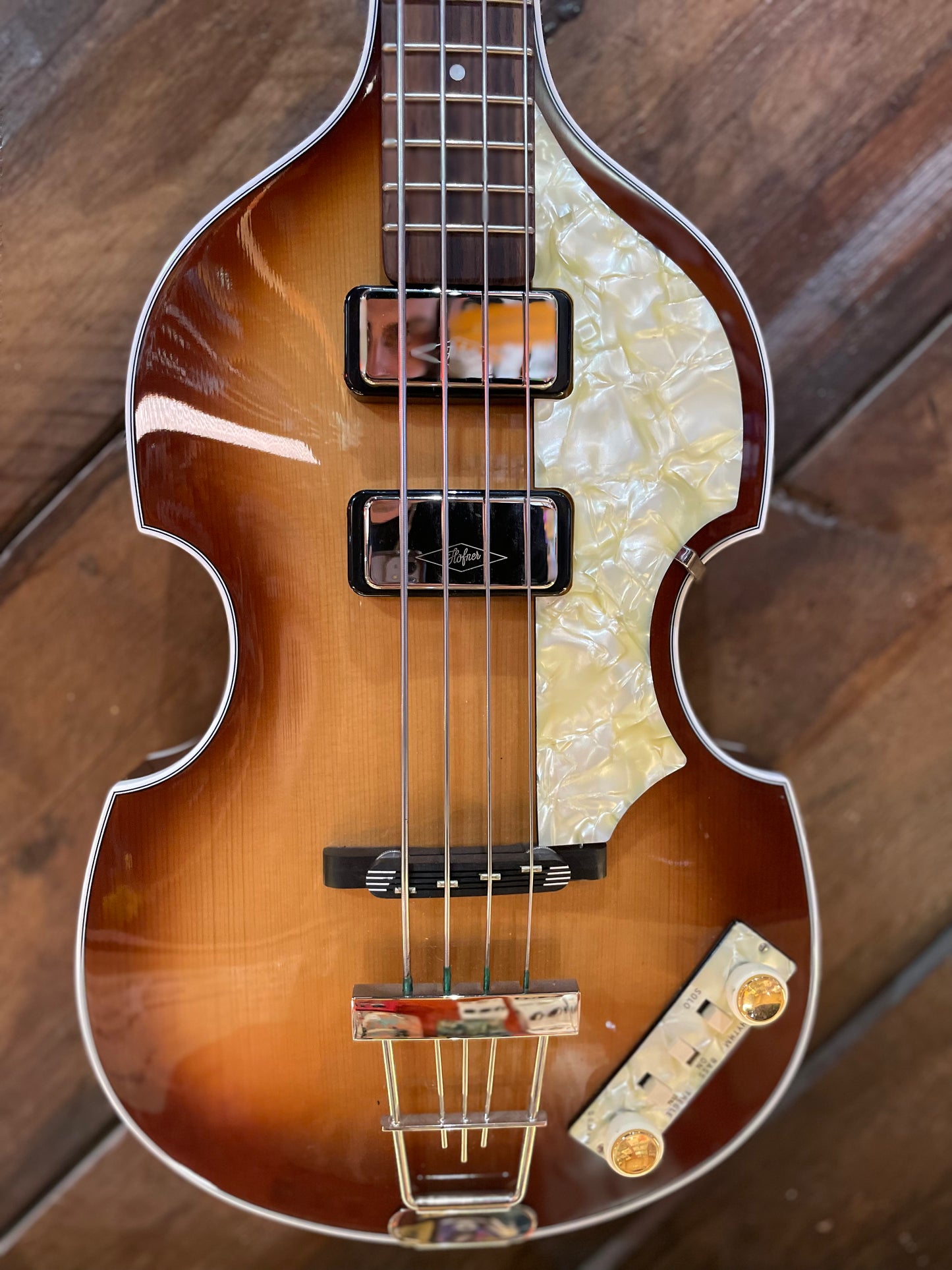 S/H Hofner 500/1 '61 Cavern Violin Bass, Sunburst