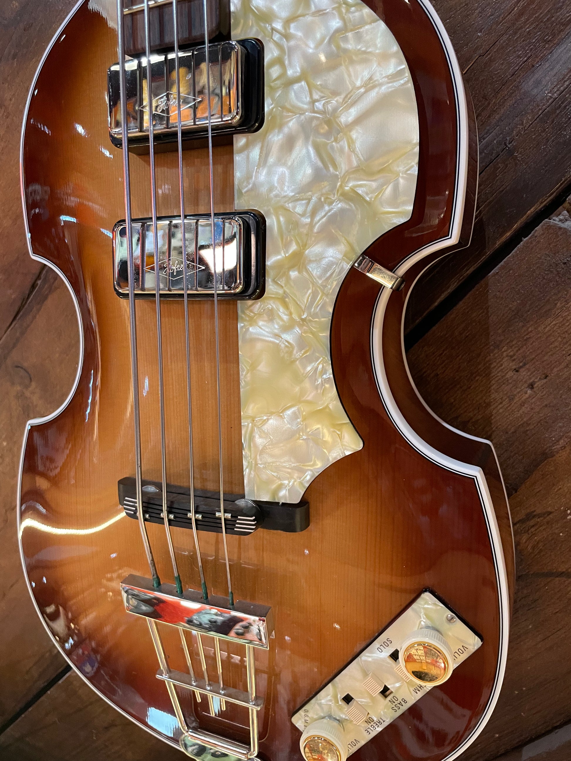 S/H Hofner 500/1 '61 Cavern Violin Bass, Sunburst