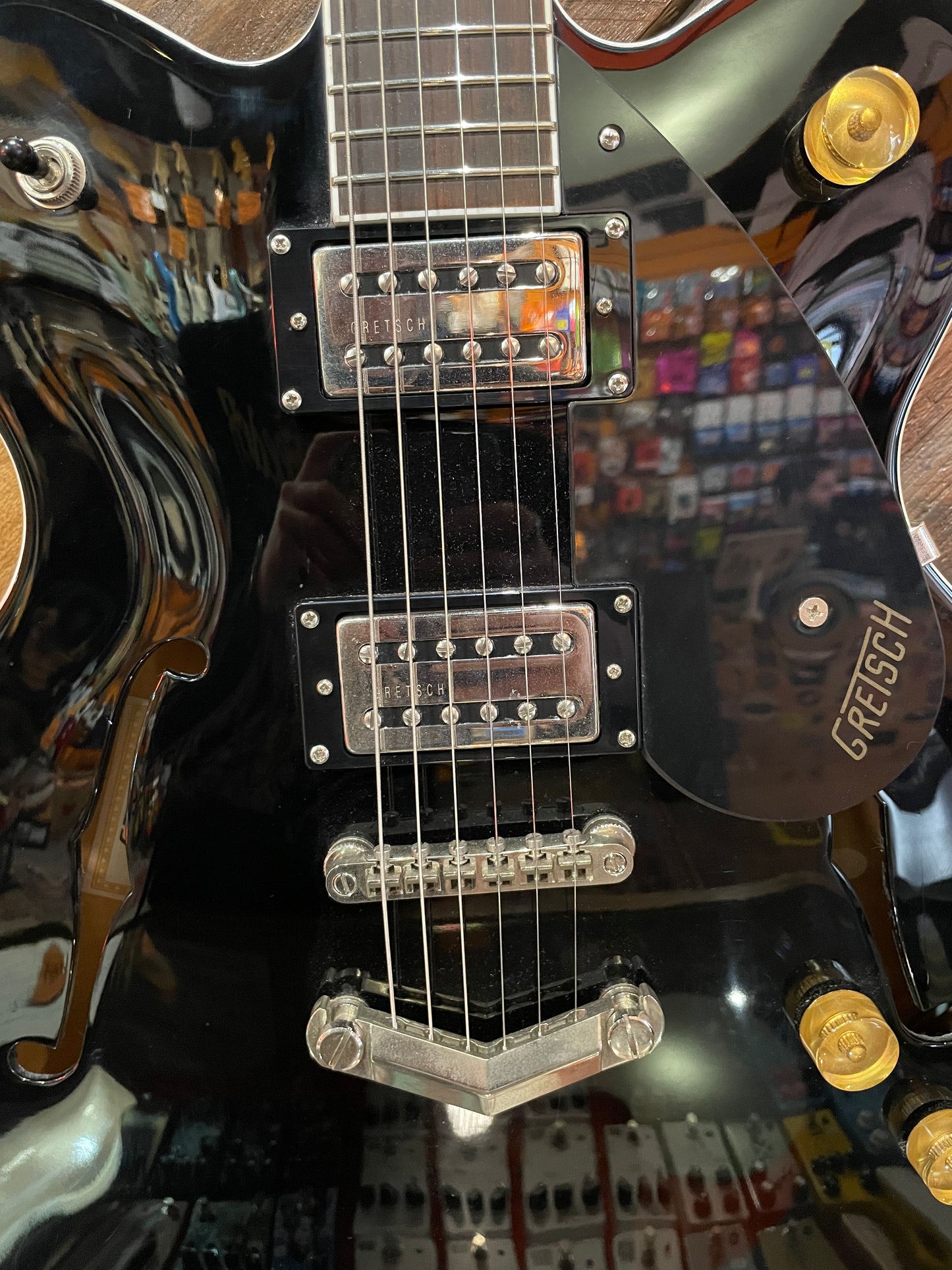 S/H Gretsch G2622 Streamliner Semi-Hollow Electric Guitar, Black