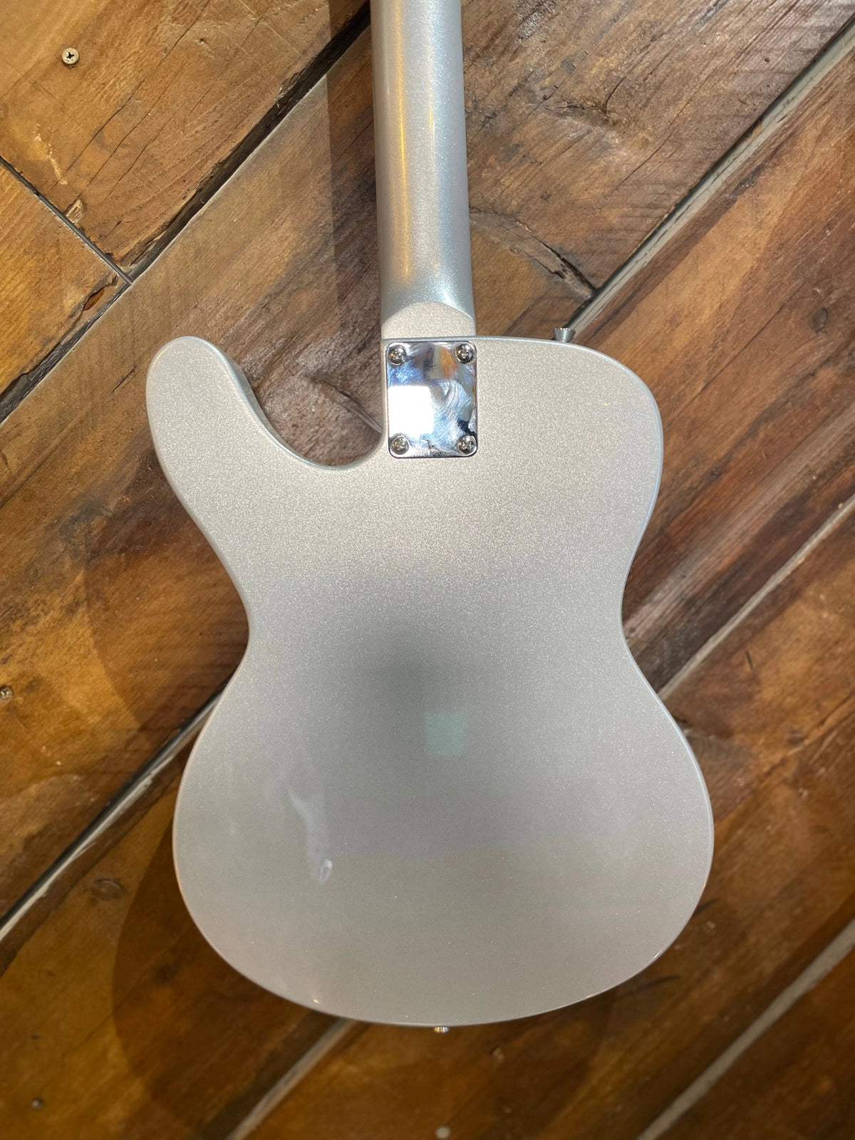 S/H Musicvox Space Cadet 12-String Electric Guitar, Silver