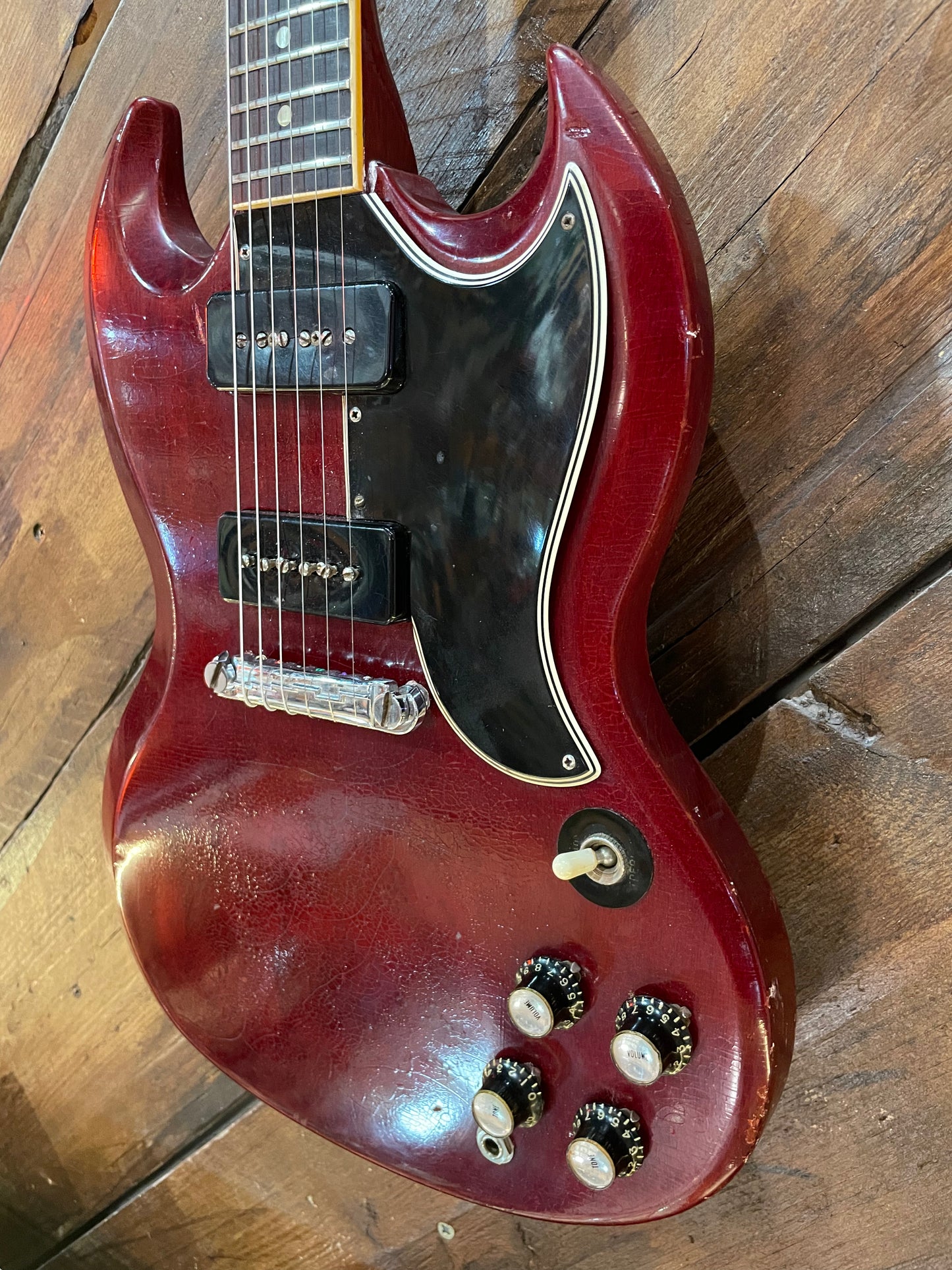 S/H 1965 Gibson SG Special, Cherry Red