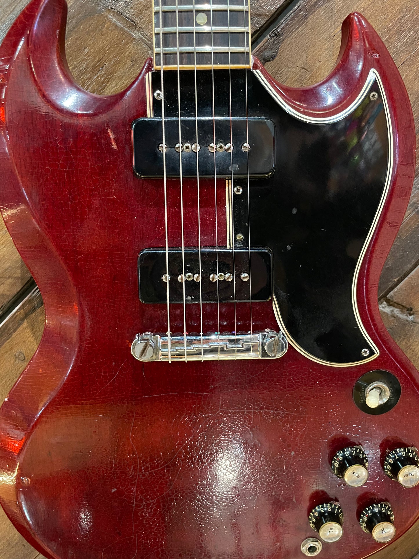 S/H 1965 Gibson SG Special, Cherry Red