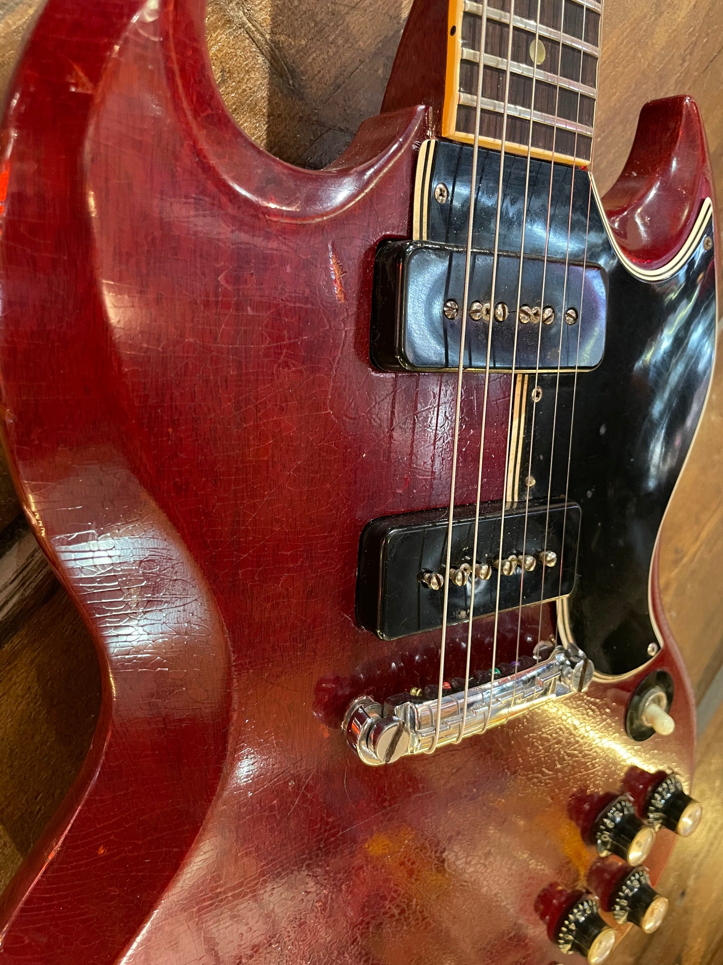 S/H 1965 Gibson SG Special, Cherry Red