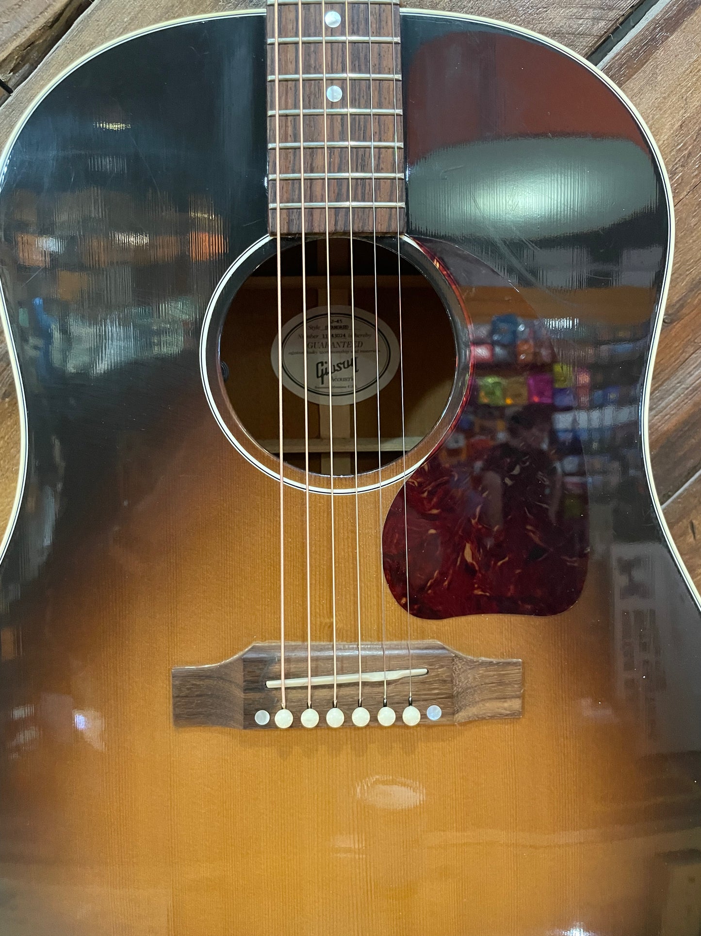 S/H 2013 Gibson J-45 Standard, Vintage Sunburst