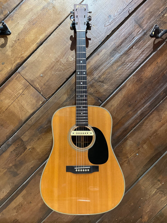 S/H 2010 Martin D-28 Dreadnought Acoustic Guitar with L.R. Baggs M1 Active, Natural