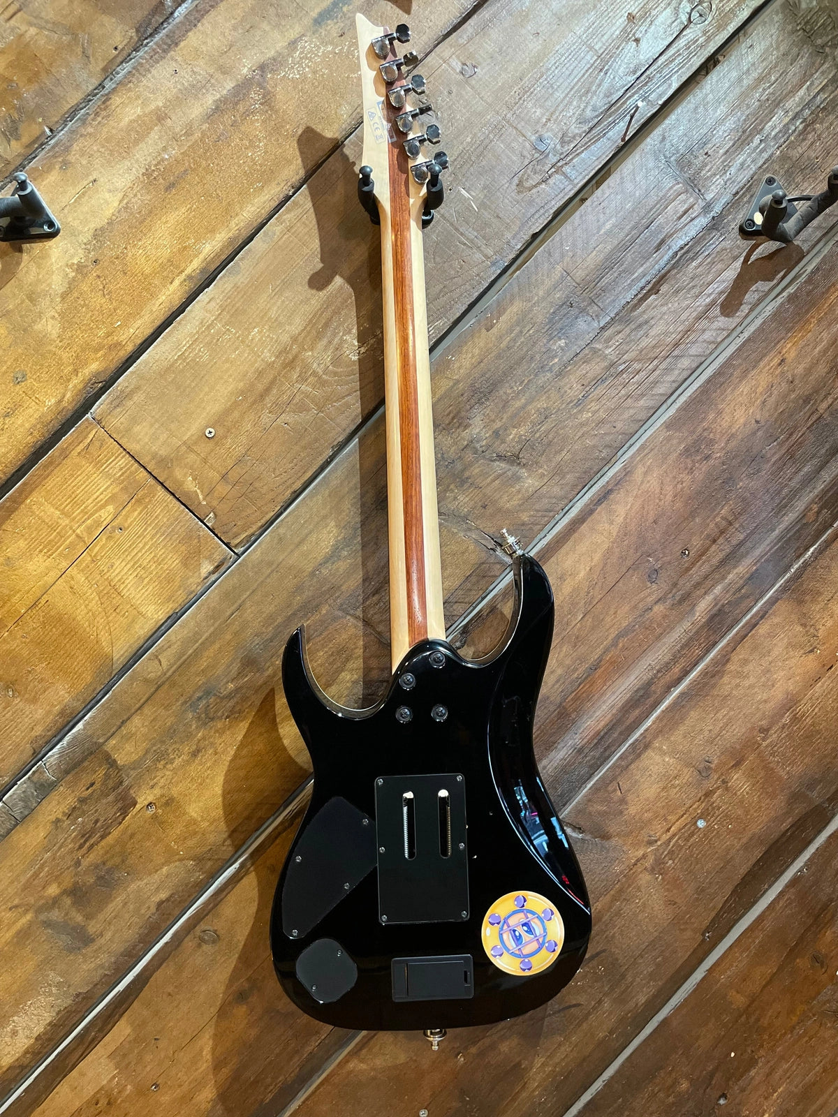 S/H Ibanez RGIR20E-BK Iron Label, Gloss Black