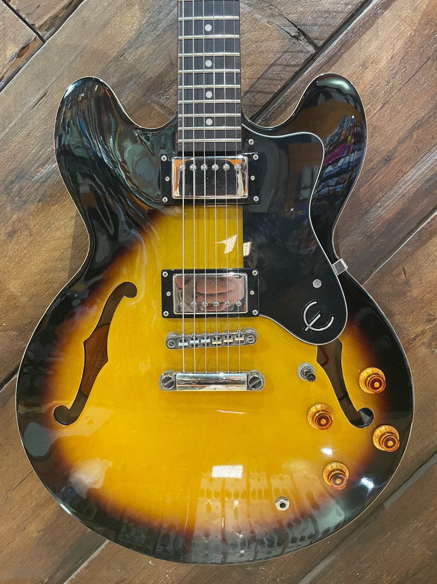 S/H Epiphone ES-335 'Dot' Semi Hollow Electric Guitar, Sunburst