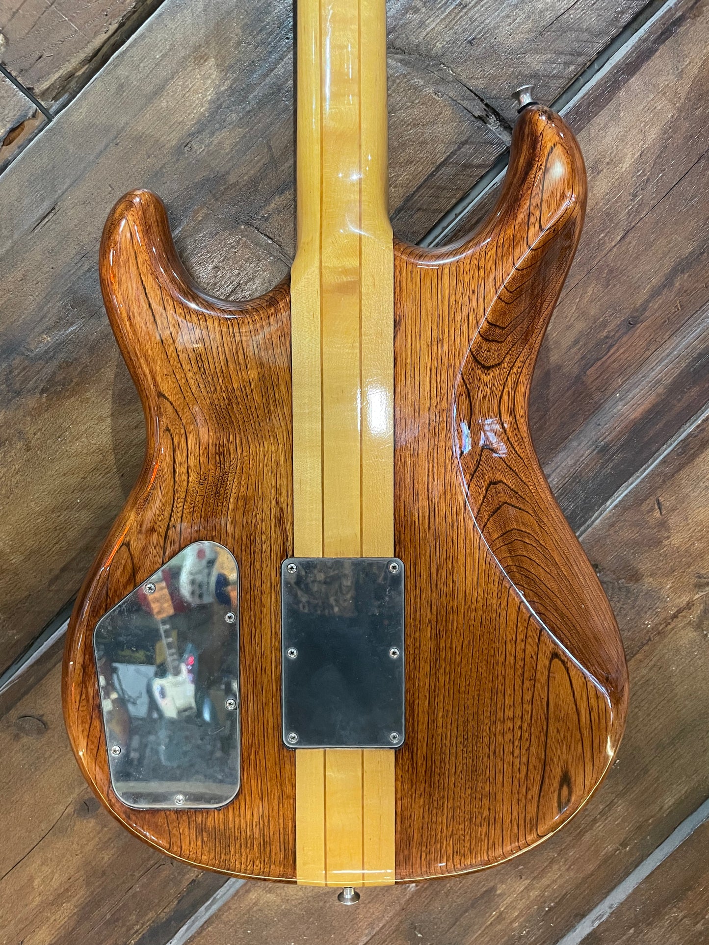 S/H 1979 Greco GO II Solid Body Electric Guitar, Natural Mahogany