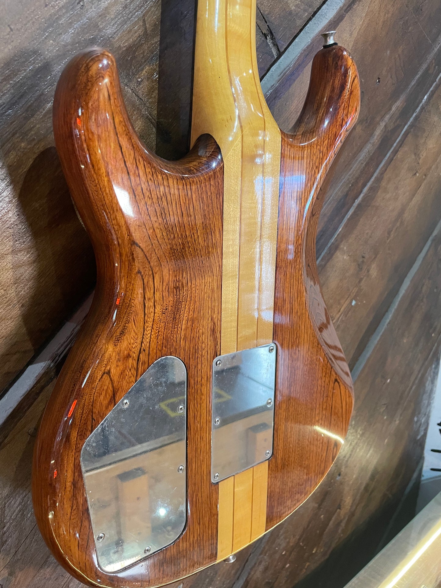 S/H 1979 Greco GO II Solid Body Electric Guitar, Natural Mahogany