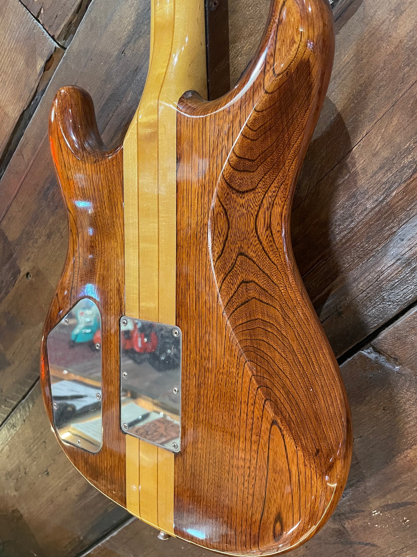 S/H 1979 Greco GO II Solid Body Electric Guitar, Natural Mahogany