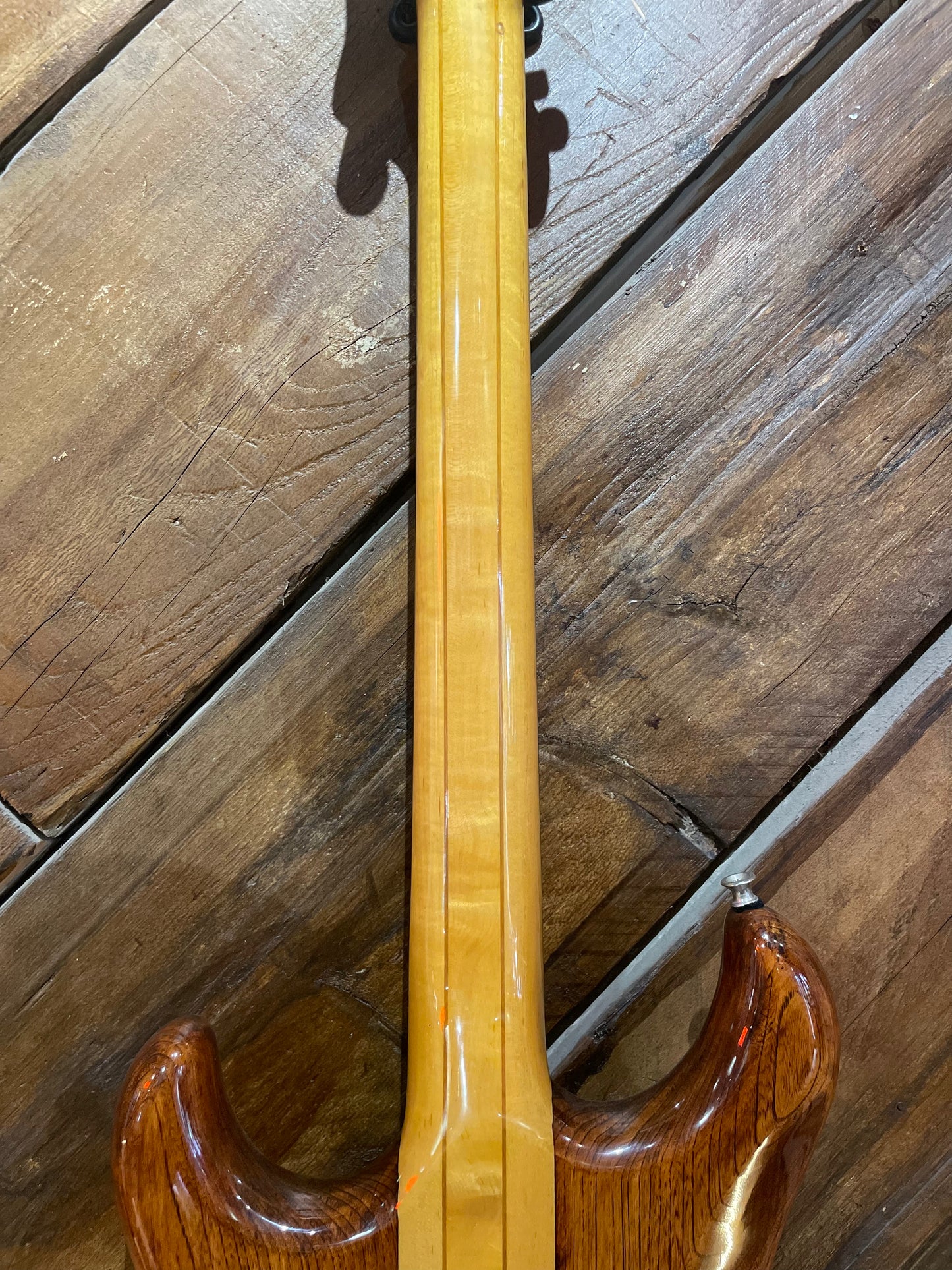 S/H 1979 Greco GO II Solid Body Electric Guitar, Natural Mahogany