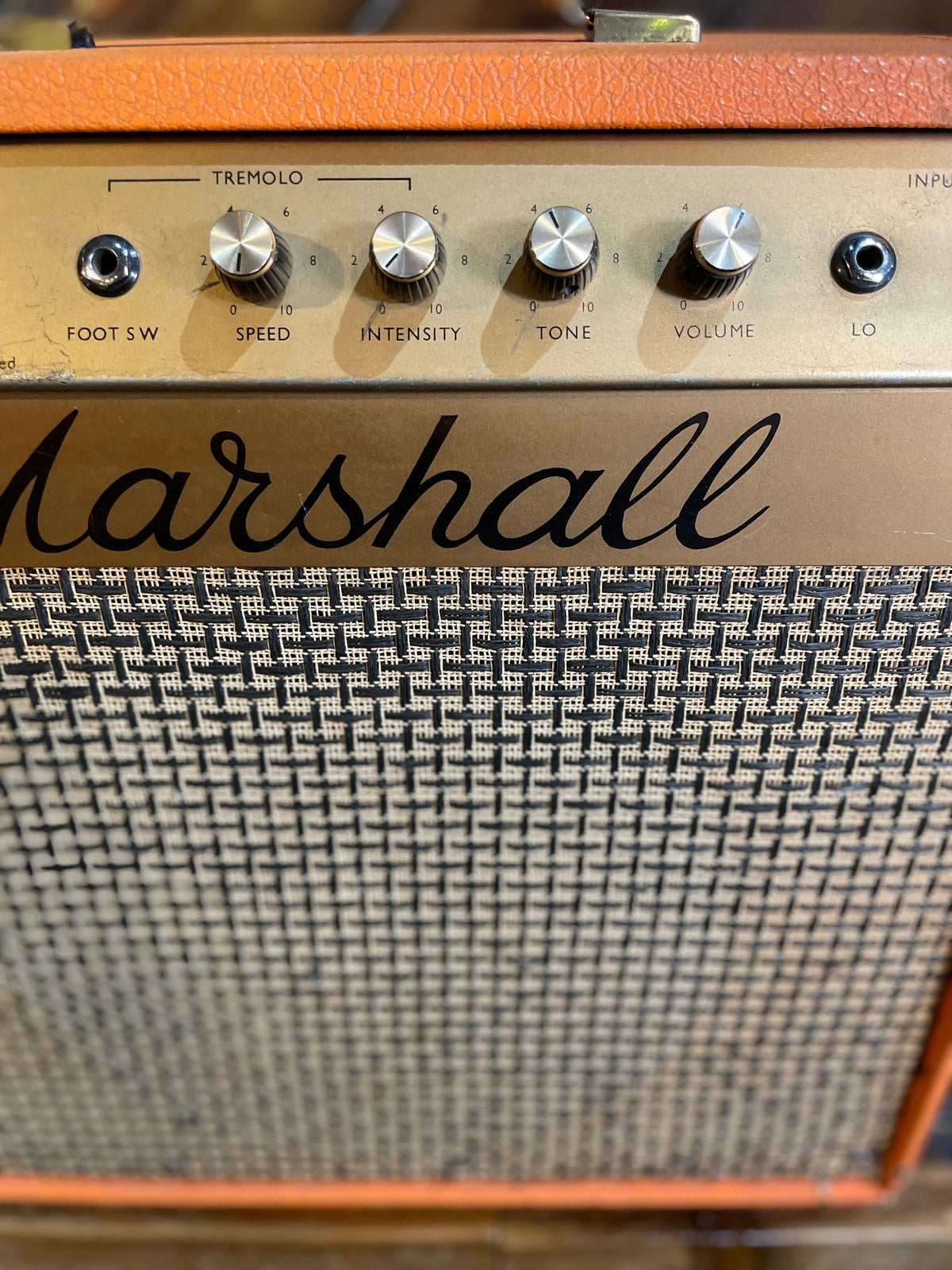 S/H 1979 Marshall Mercury 5 Watt Combo Amplifier, Orange