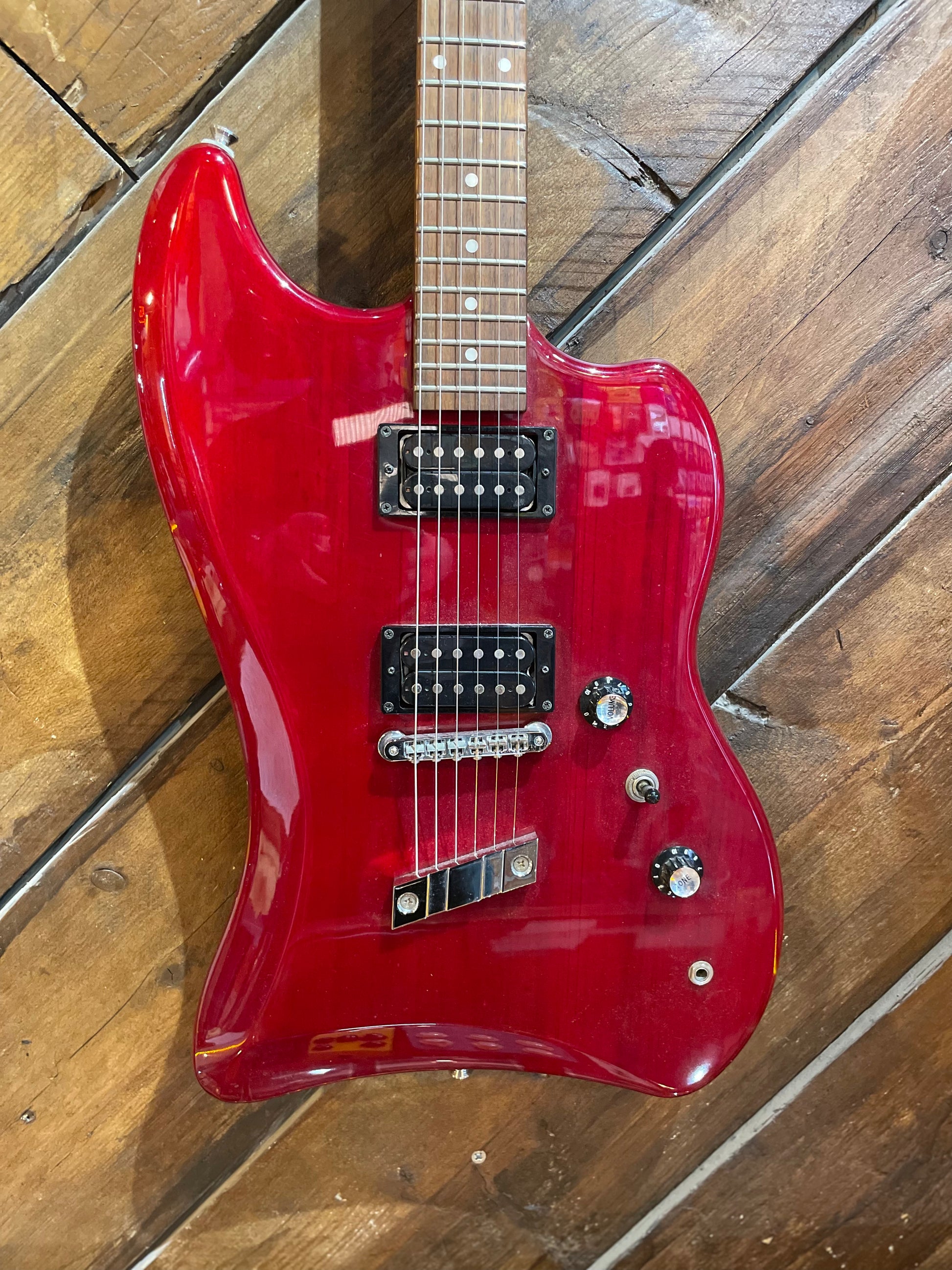 S/H DeArmond Jetstar Special, Crimson Red