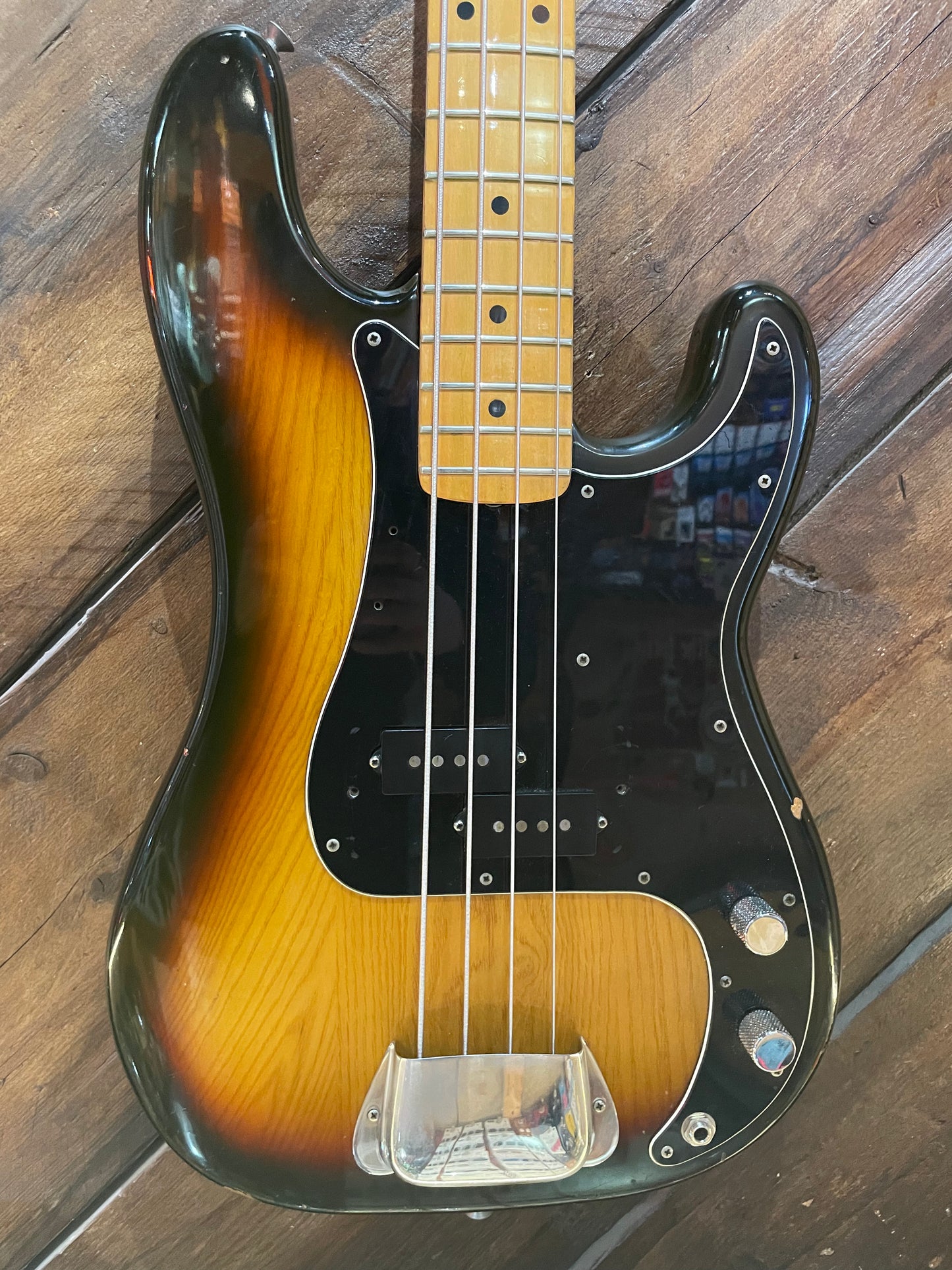 S/H 1978 Fender Precision Bass, Sunburst