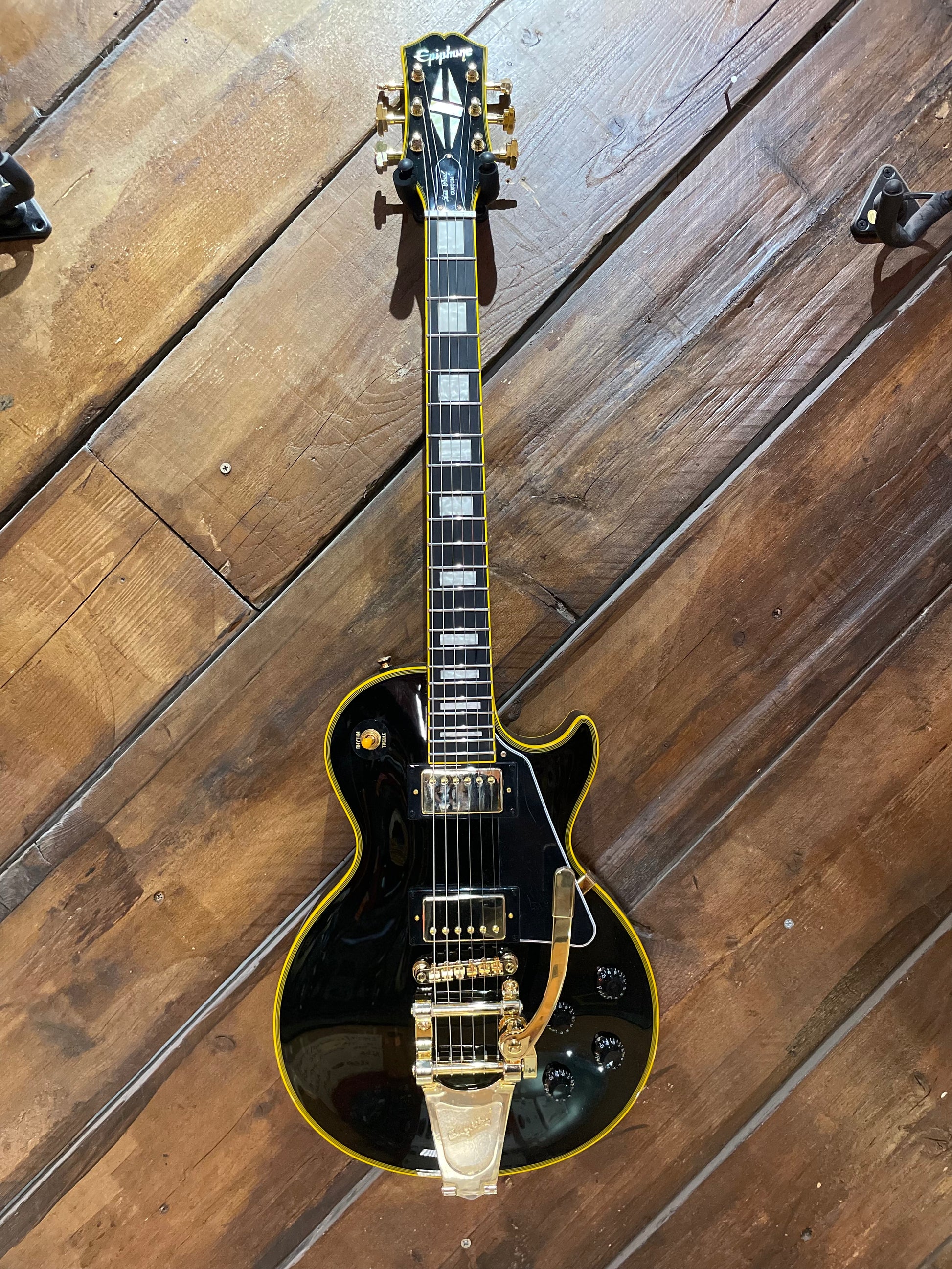 S/H Epiphone Joe Bonamassa Signature Les Paul Custom, Ebony