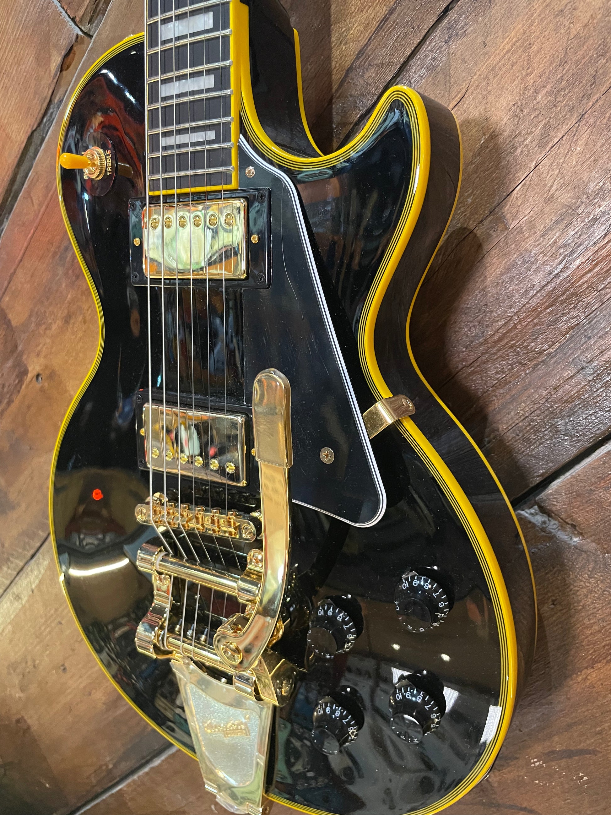 S/H Epiphone Joe Bonamassa Signature Les Paul Custom, Ebony