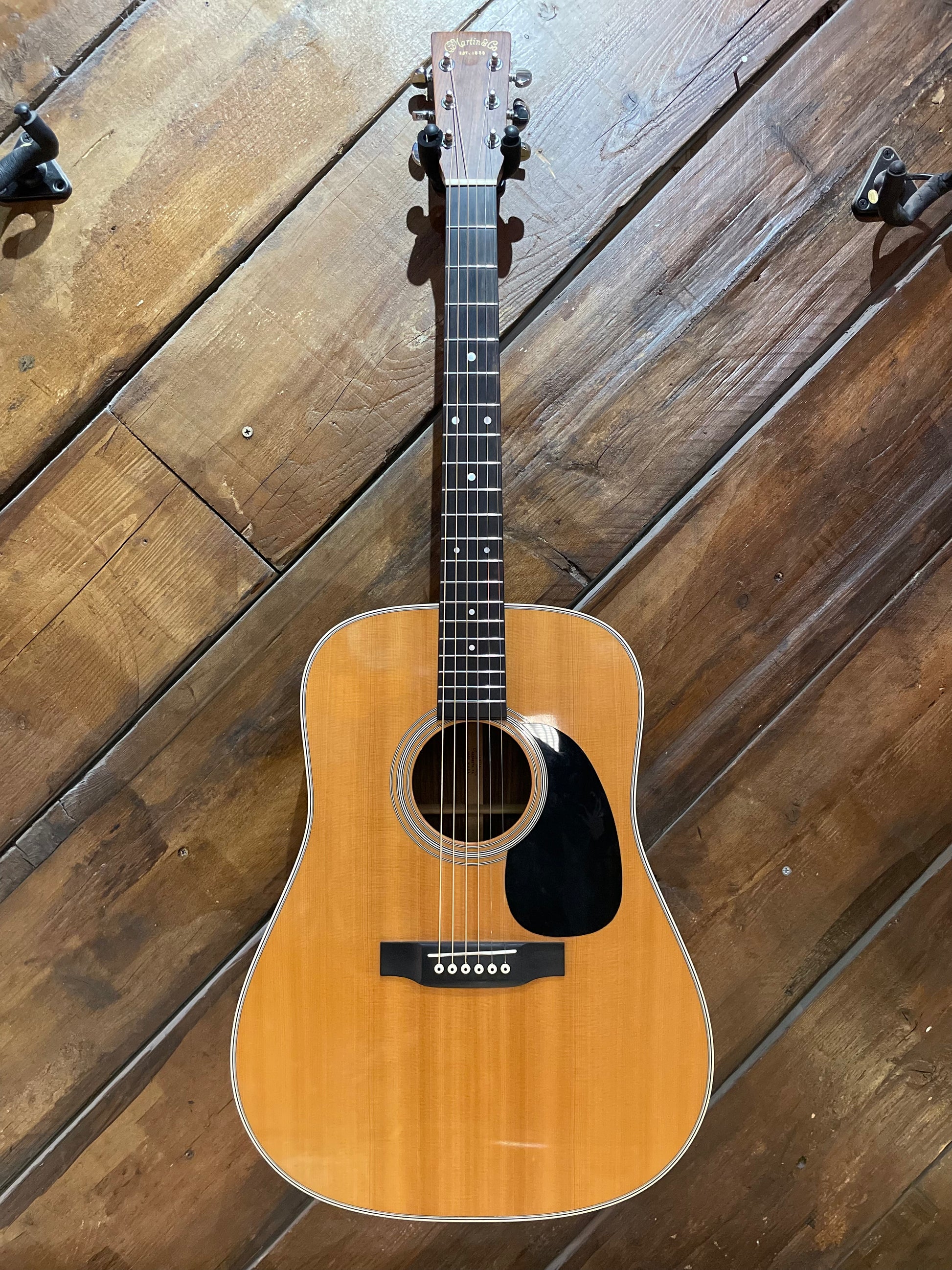 S/H 2011 Martin D-28 Dreadnought Acoustic Guitar with K&K Pure Mini Pickup, Natural