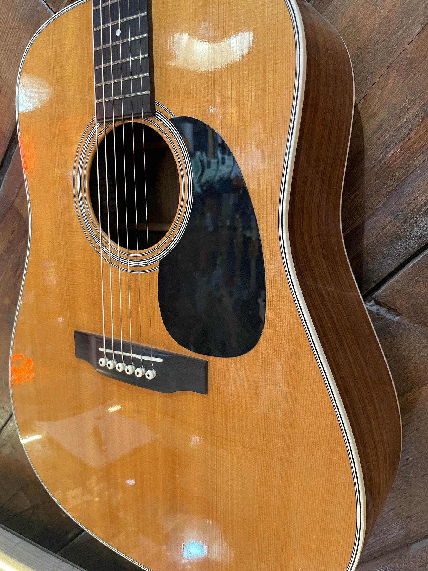S/H 2011 Martin D-28 Dreadnought Acoustic Guitar with K&K Pure Mini Pickup, Natural