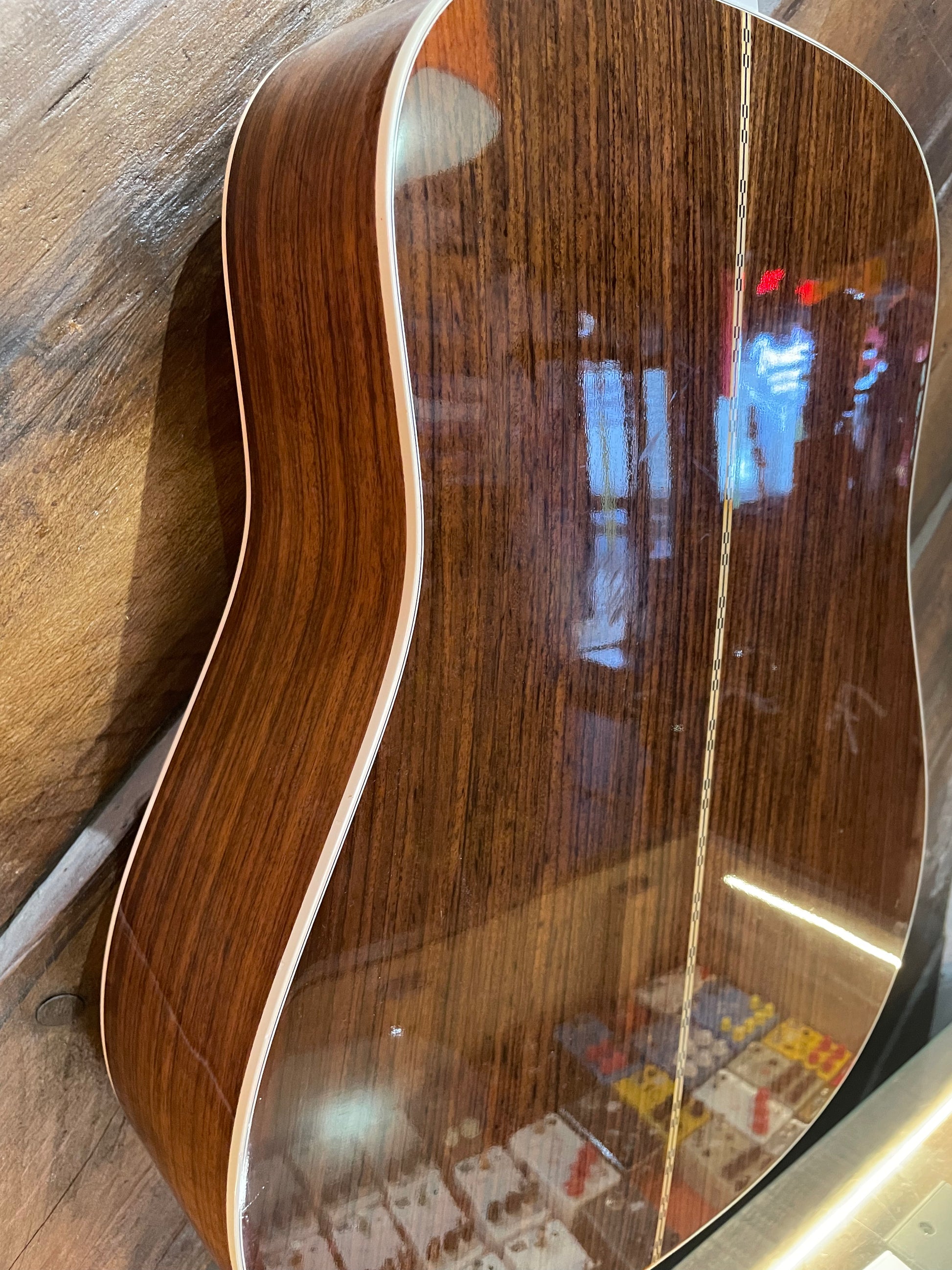 S/H 2011 Martin D-28 Dreadnought Acoustic Guitar with K&K Pure Mini Pickup, Natural