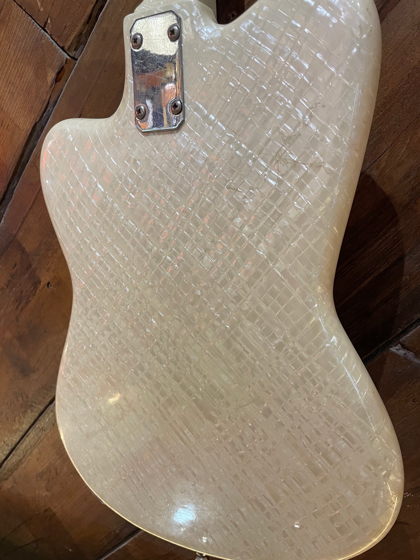 S/H 1960s Crucianelli Elite Electric Guitar, Red