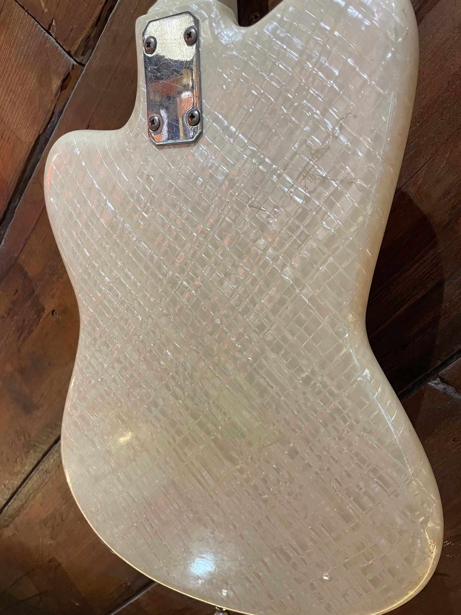 S/H 1960s Crucianelli Elite Electric Guitar, Red