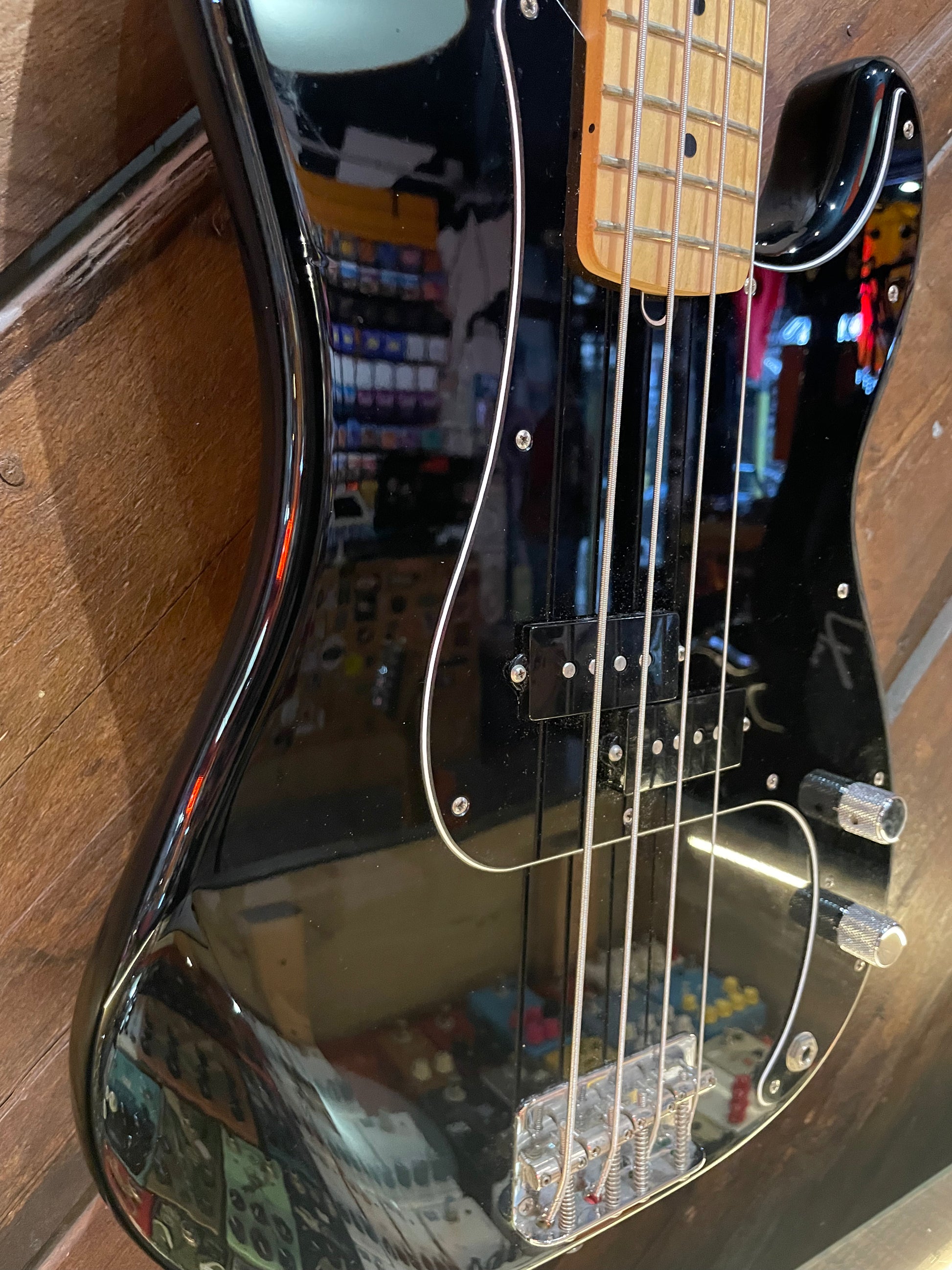 S/H 2009 Fender Mexican Standard Precision Bass, Black